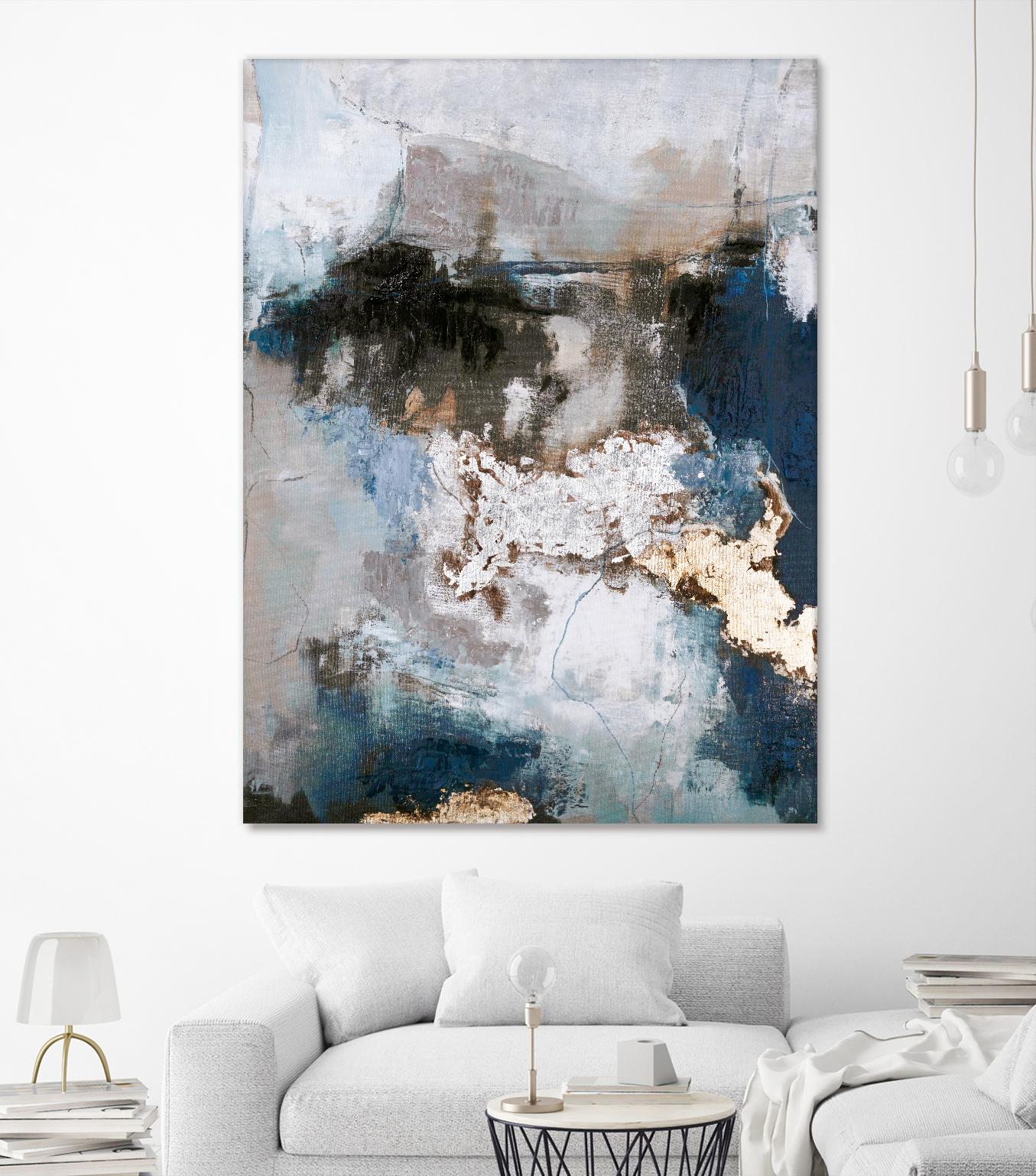 Waterfall by Design Fabrikken on GIANT ART - multi abstracts