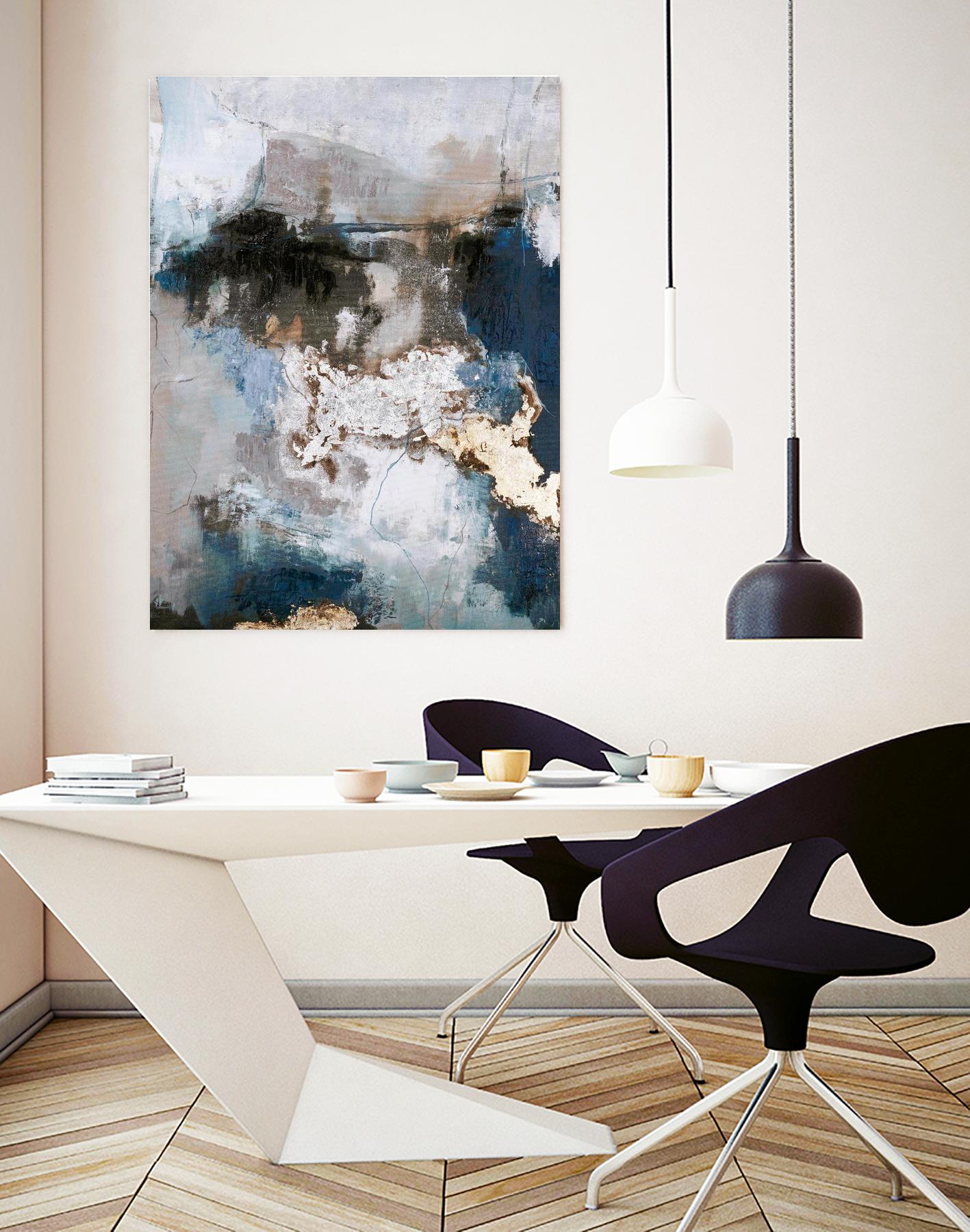 Waterfall by Design Fabrikken on GIANT ART - multi abstracts