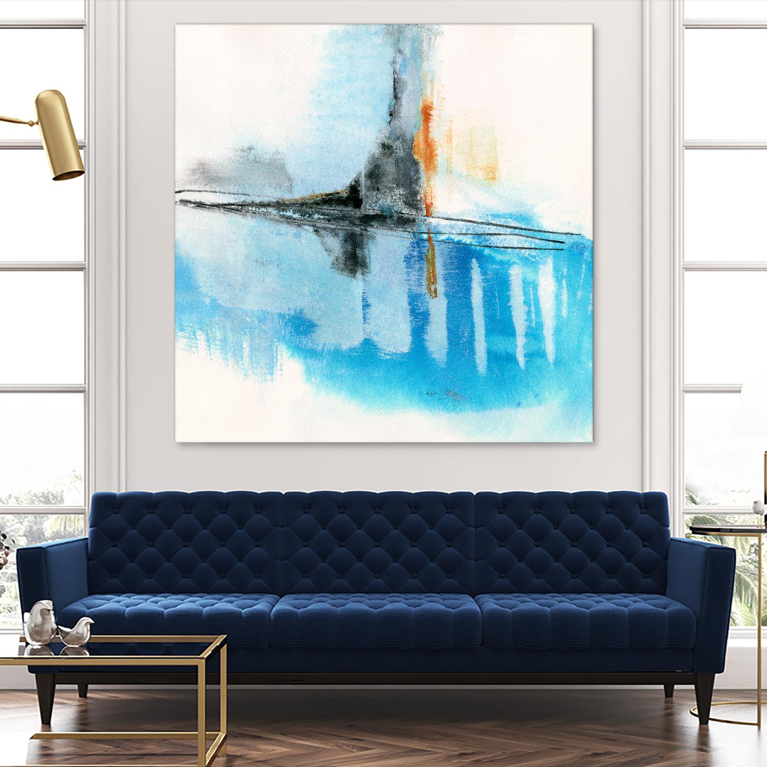 Never Grow Up 2 by Michelle Oppenheimer on GIANT ART - grey abstract