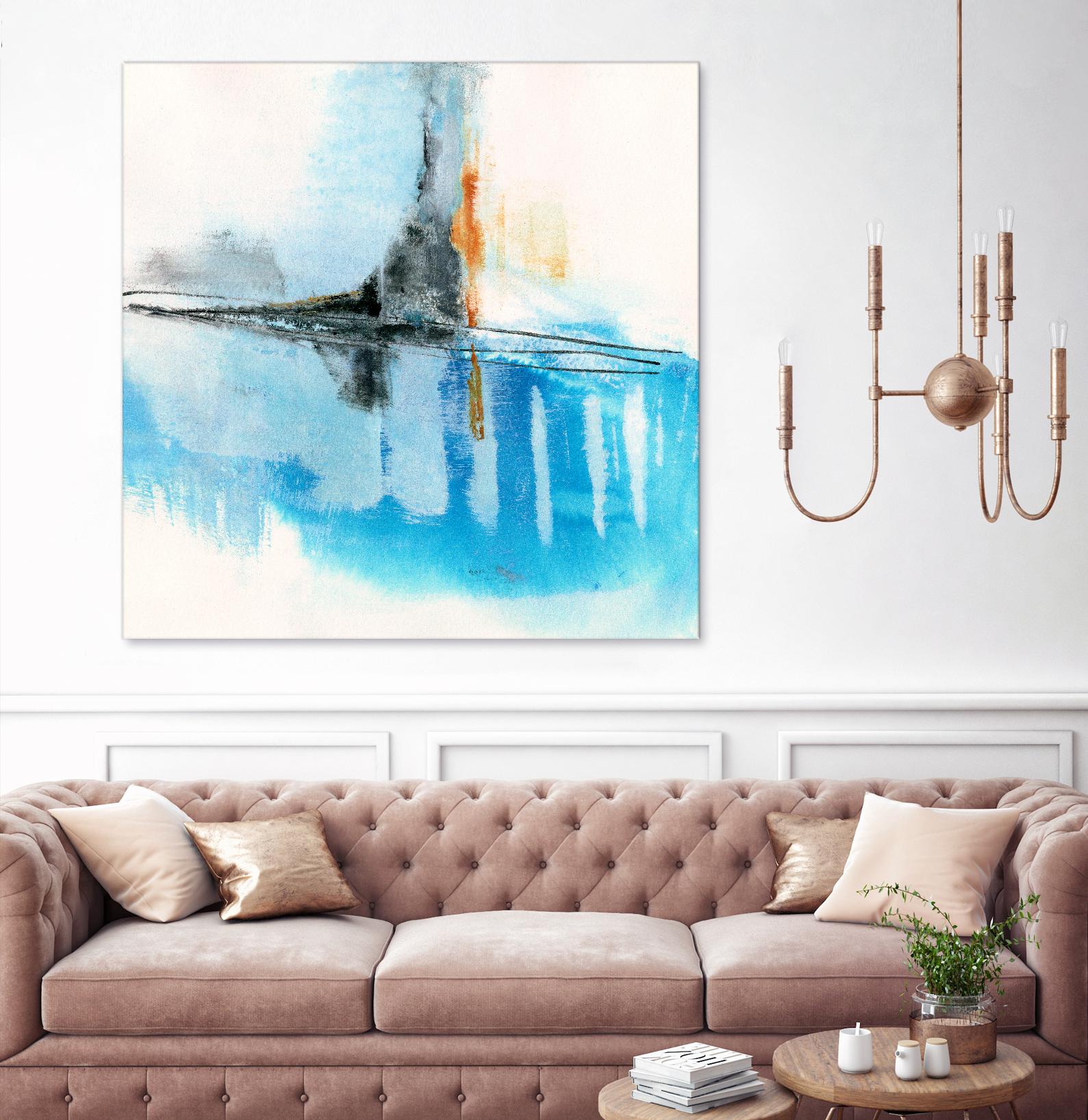 Never Grow Up 2 by Michelle Oppenheimer on GIANT ART - grey abstract