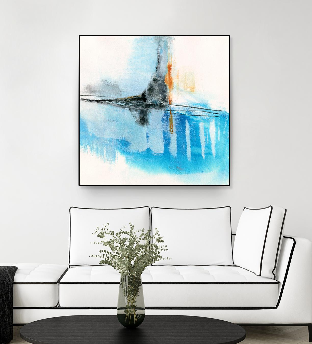 Never Grow Up 2 by Michelle Oppenheimer on GIANT ART - grey abstract