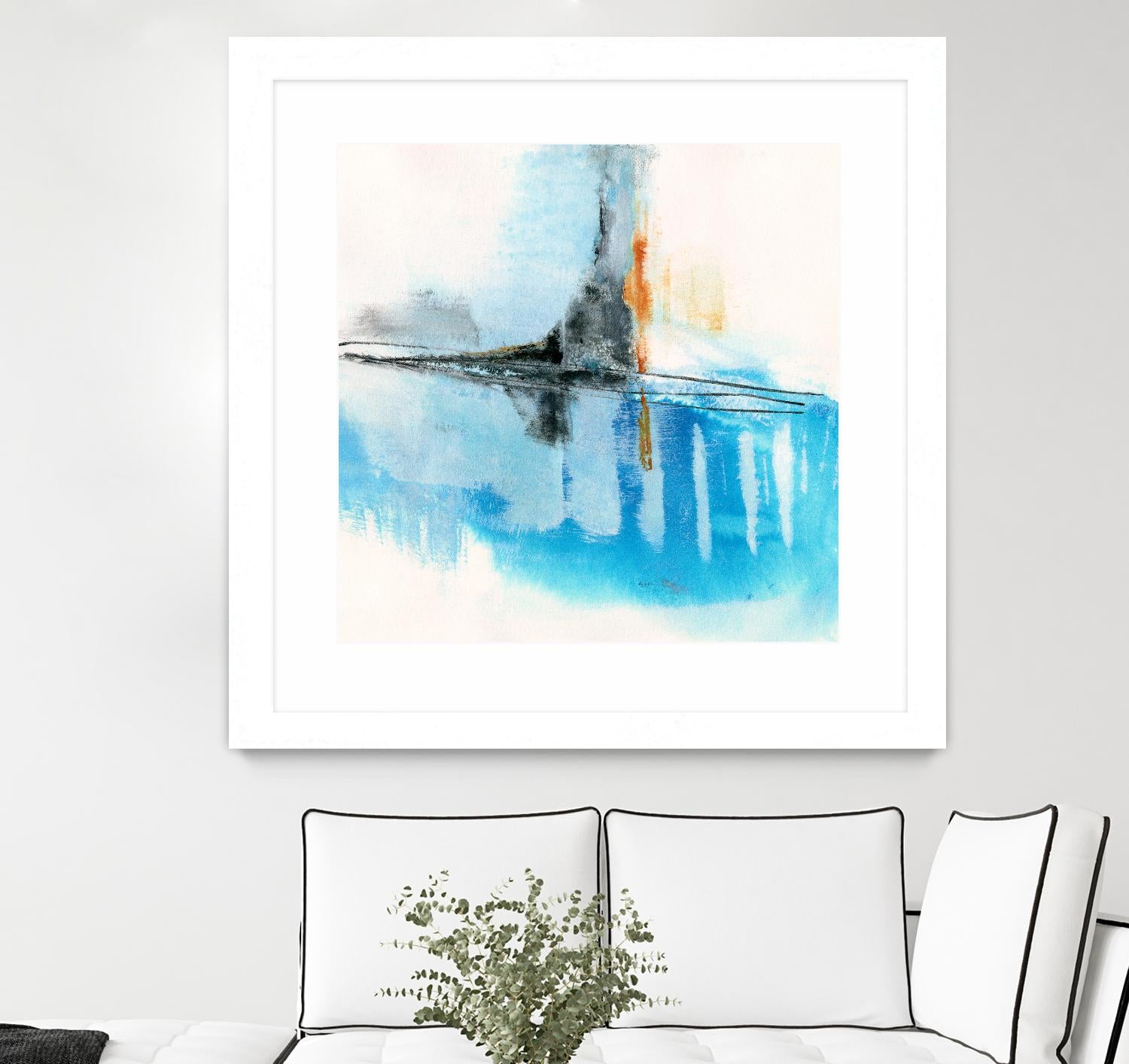 Never Grow Up 2 by Michelle Oppenheimer on GIANT ART - grey abstract