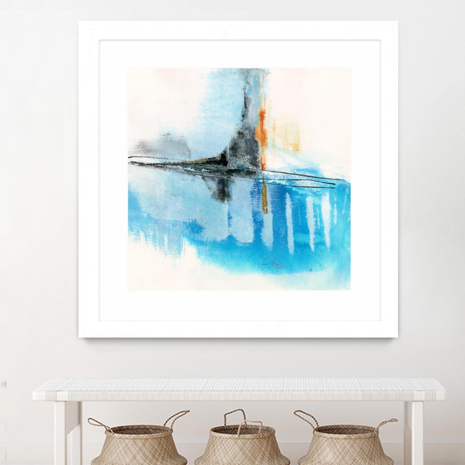 Never Grow Up 2 by Michelle Oppenheimer on GIANT ART - grey abstract