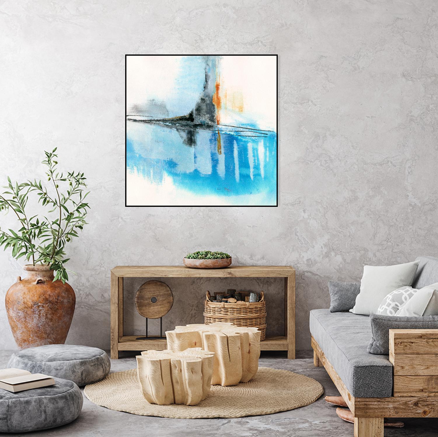 Never Grow Up 2 by Michelle Oppenheimer on GIANT ART - grey abstract