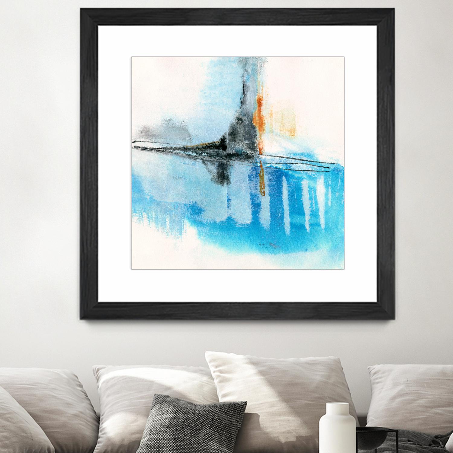 Never Grow Up 2 by Michelle Oppenheimer on GIANT ART - grey abstract