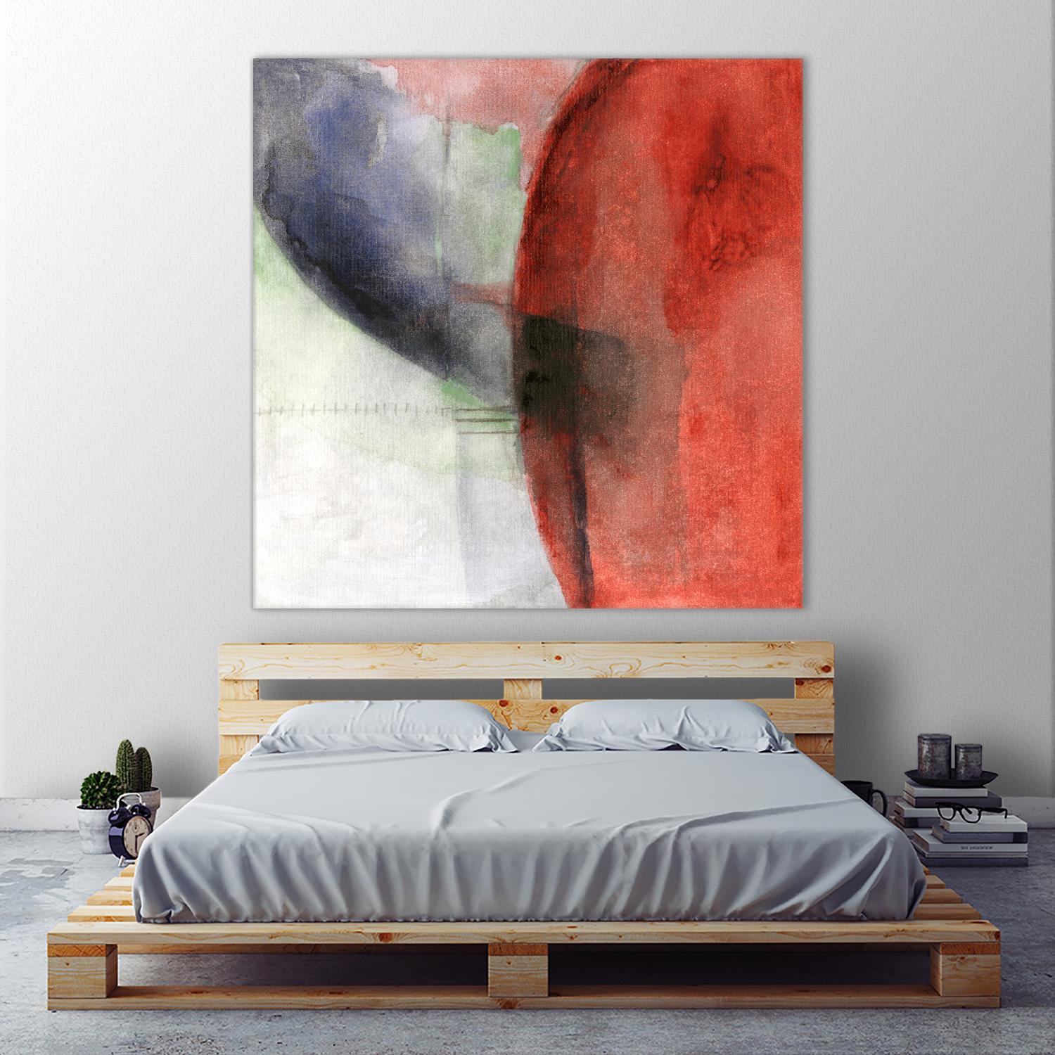 The Distant Fire by Michelle Oppenheimer on GIANT ART - multicolor abstracts; contemporary