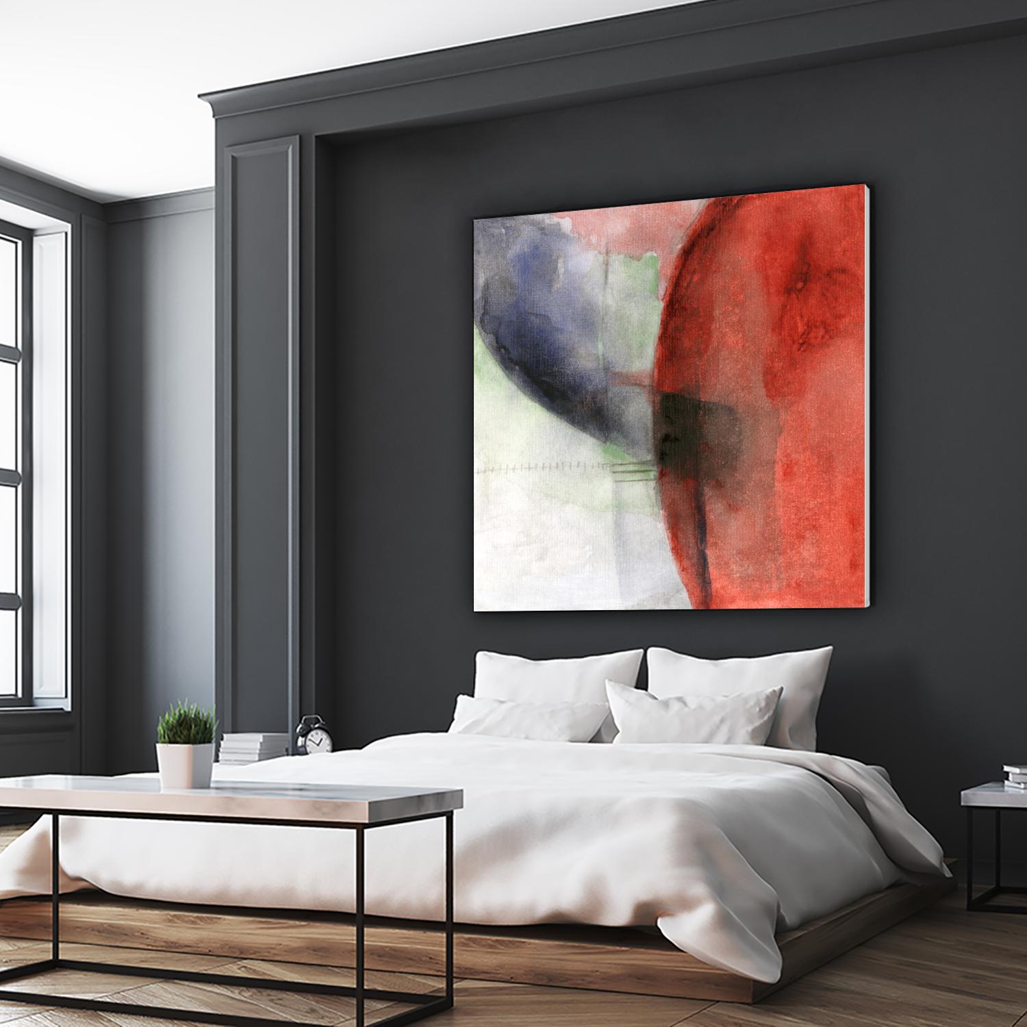 The Distant Fire by Michelle Oppenheimer on GIANT ART - multicolor abstracts; contemporary