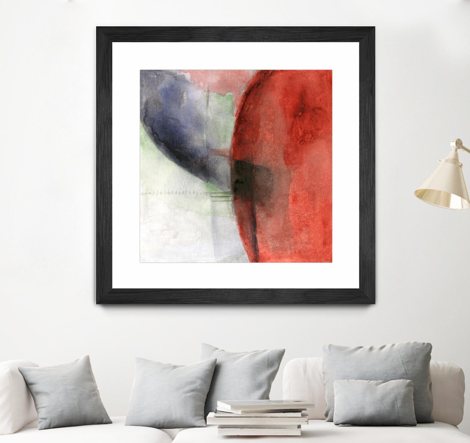 The Distant Fire by Michelle Oppenheimer on GIANT ART - multicolor abstracts; contemporary