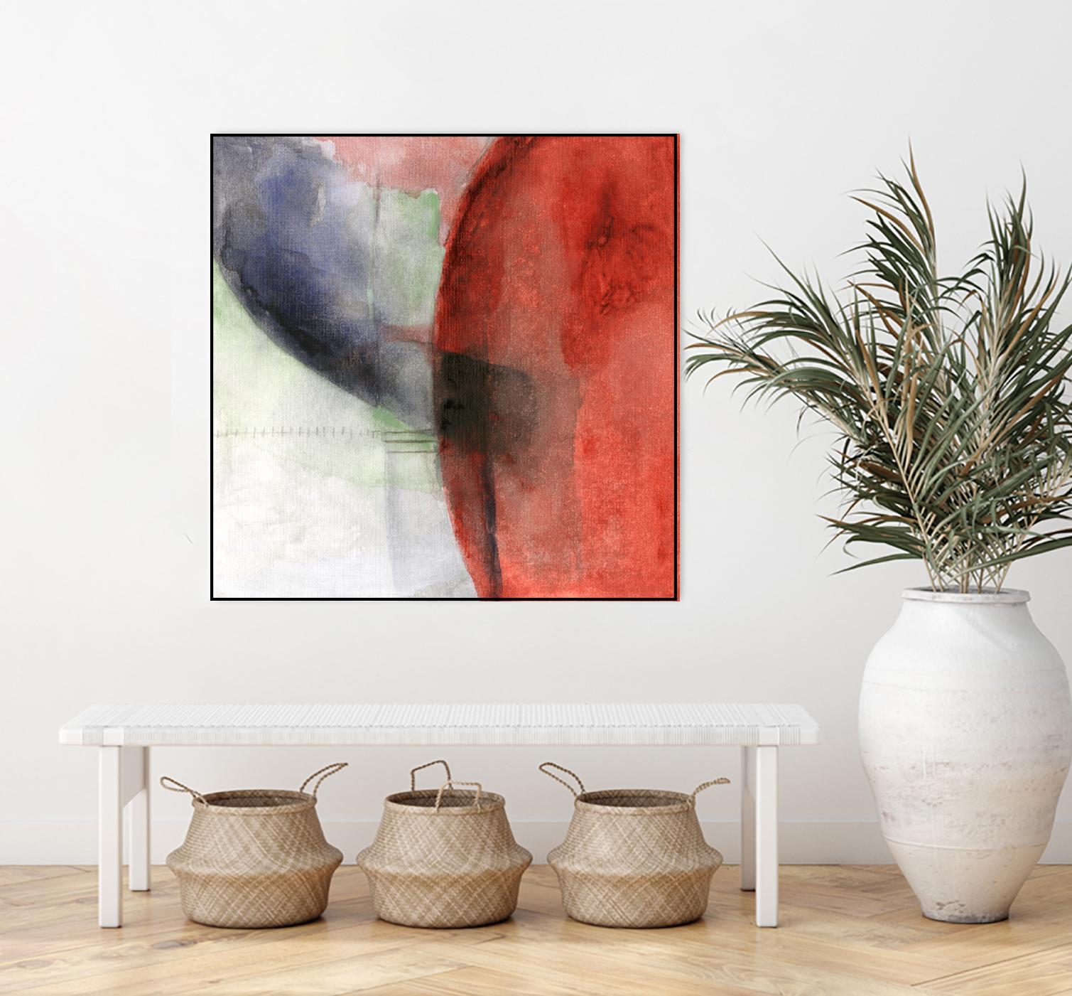 The Distant Fire by Michelle Oppenheimer on GIANT ART - multicolor abstracts; contemporary