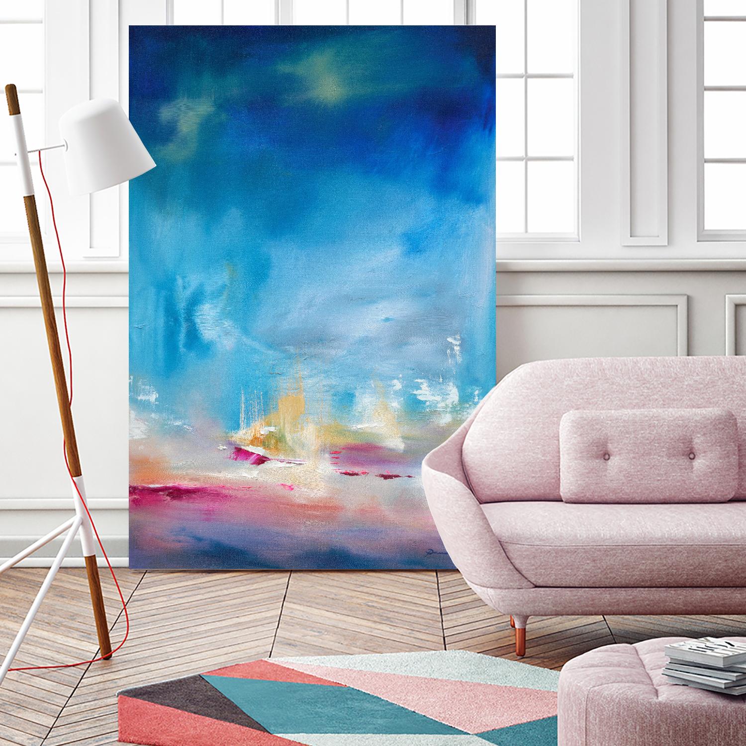 Scene Unseen by Sarah Parsons on GIANT ART - multicolor abstracts; contemporary