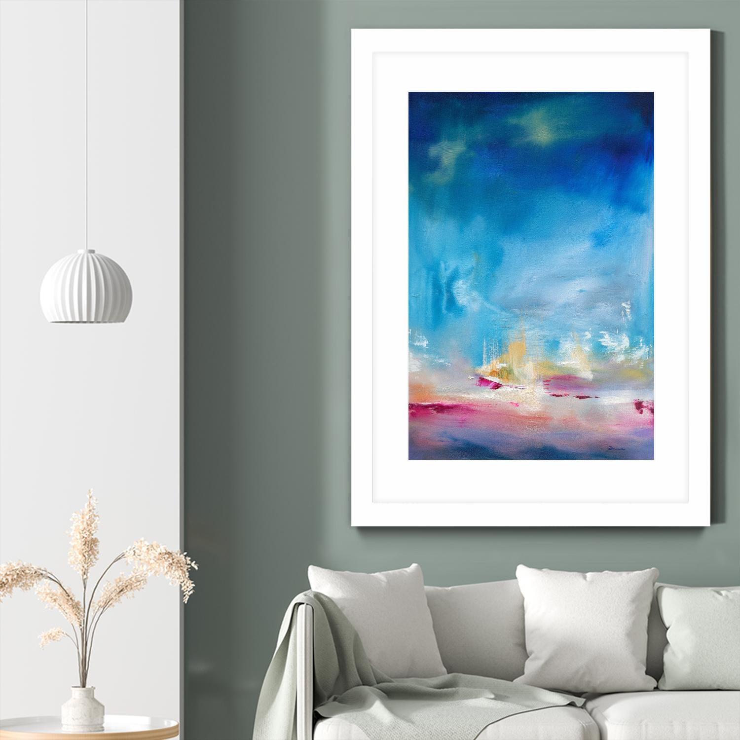 Scene Unseen by Sarah Parsons on GIANT ART - multicolor abstracts; contemporary