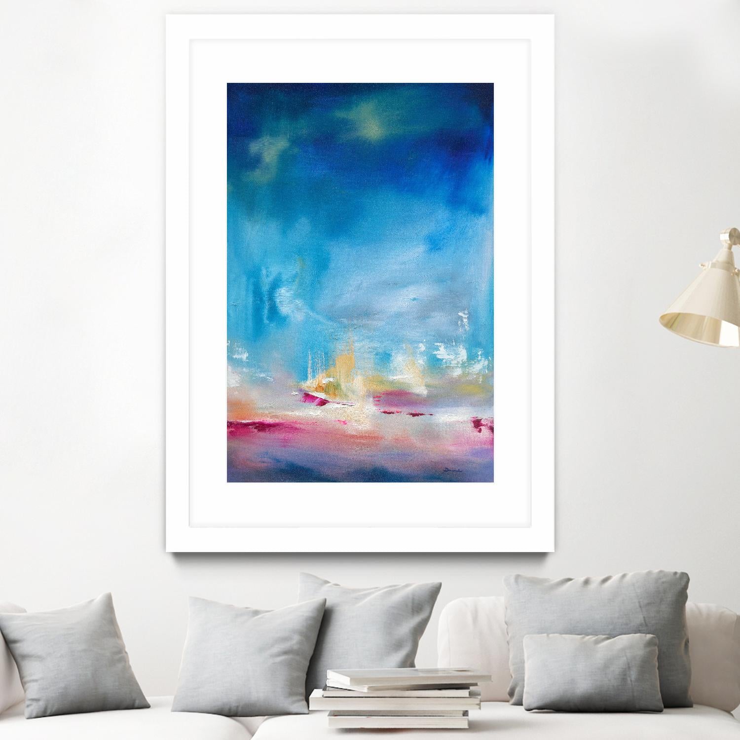 Scene Unseen by Sarah Parsons on GIANT ART - multicolor abstracts; contemporary