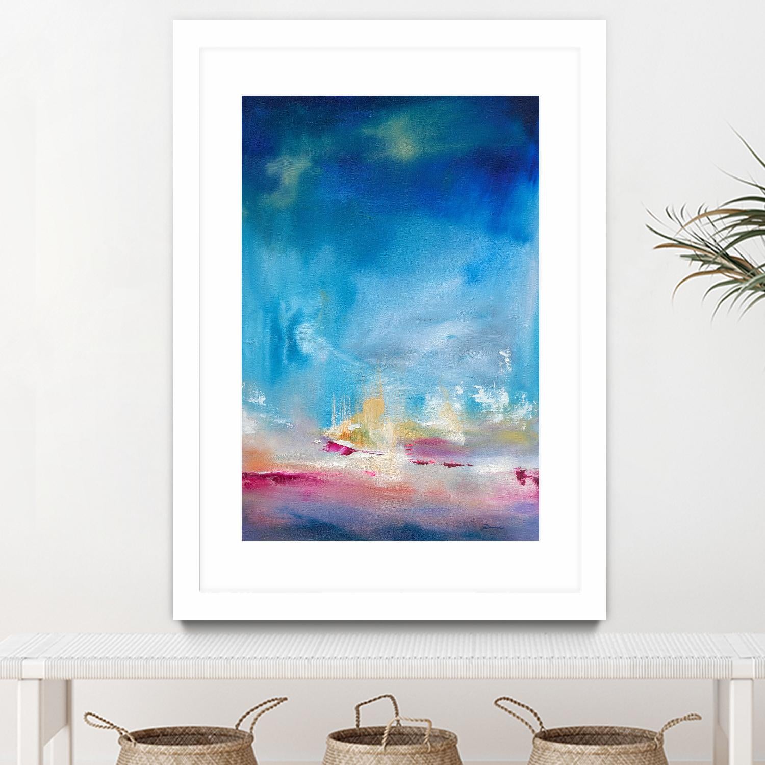 Scene Unseen by Sarah Parsons on GIANT ART - multicolor abstracts; contemporary