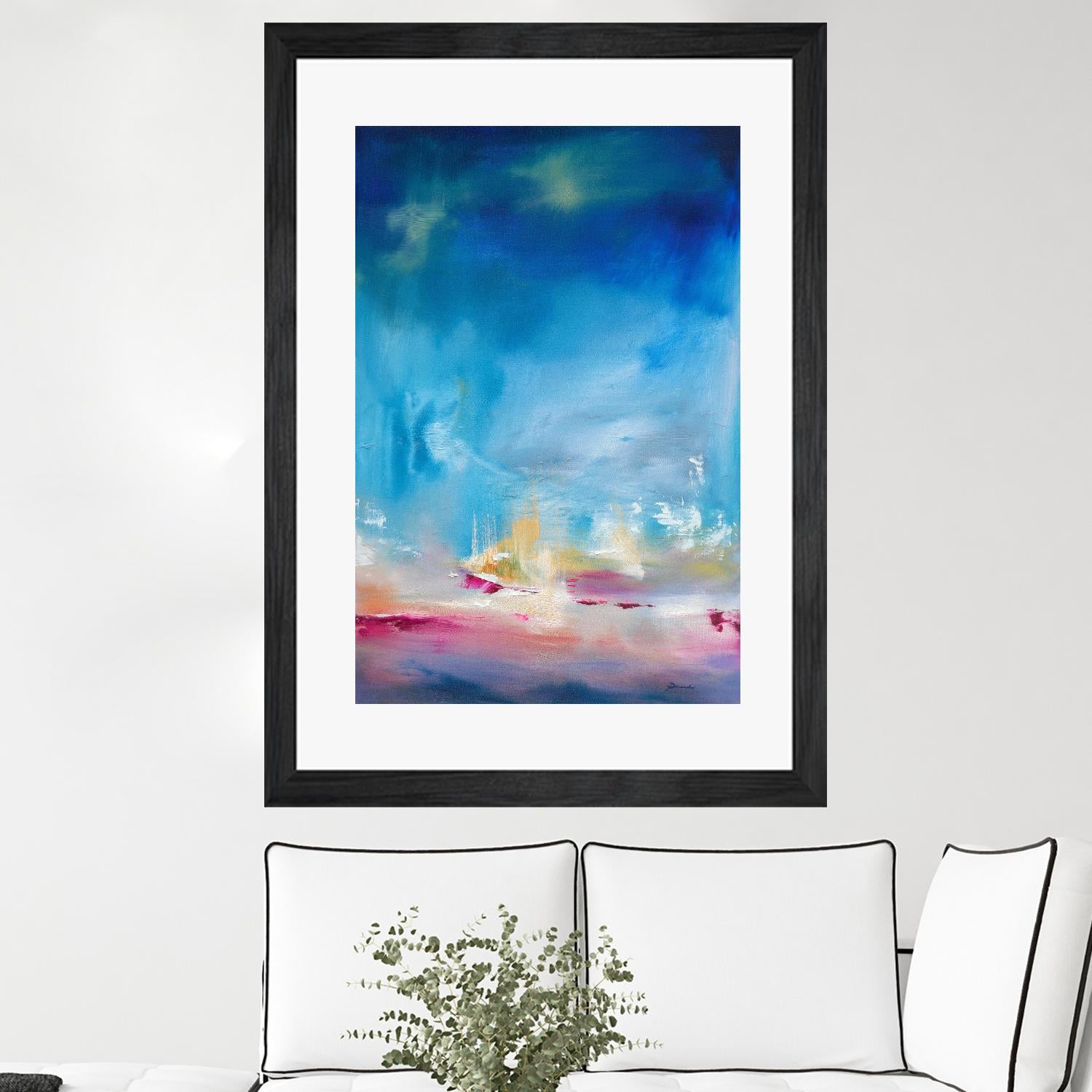 Scene Unseen by Sarah Parsons on GIANT ART - multicolor abstracts; contemporary