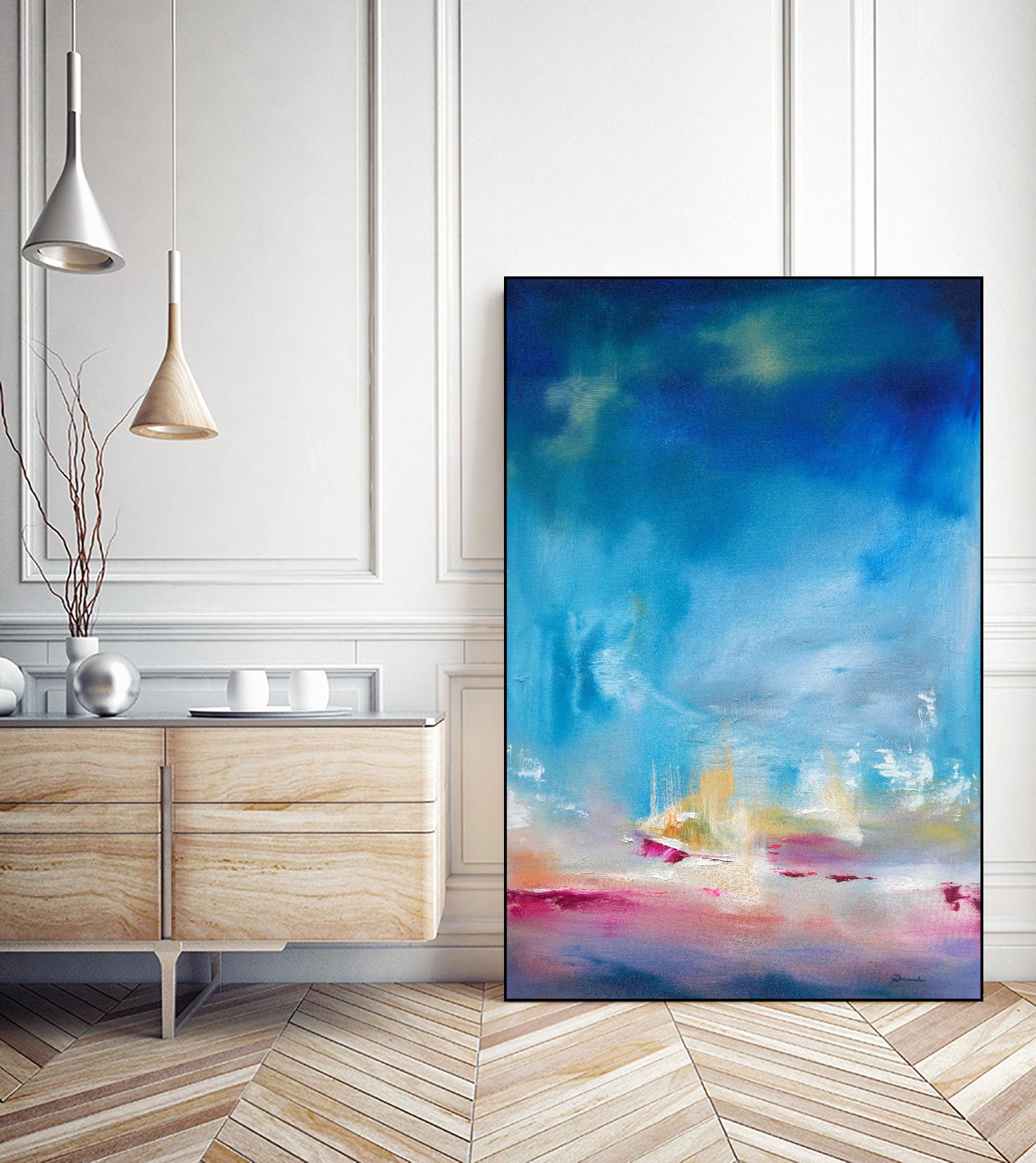 Scene Unseen by Sarah Parsons on GIANT ART - multicolor abstracts; contemporary