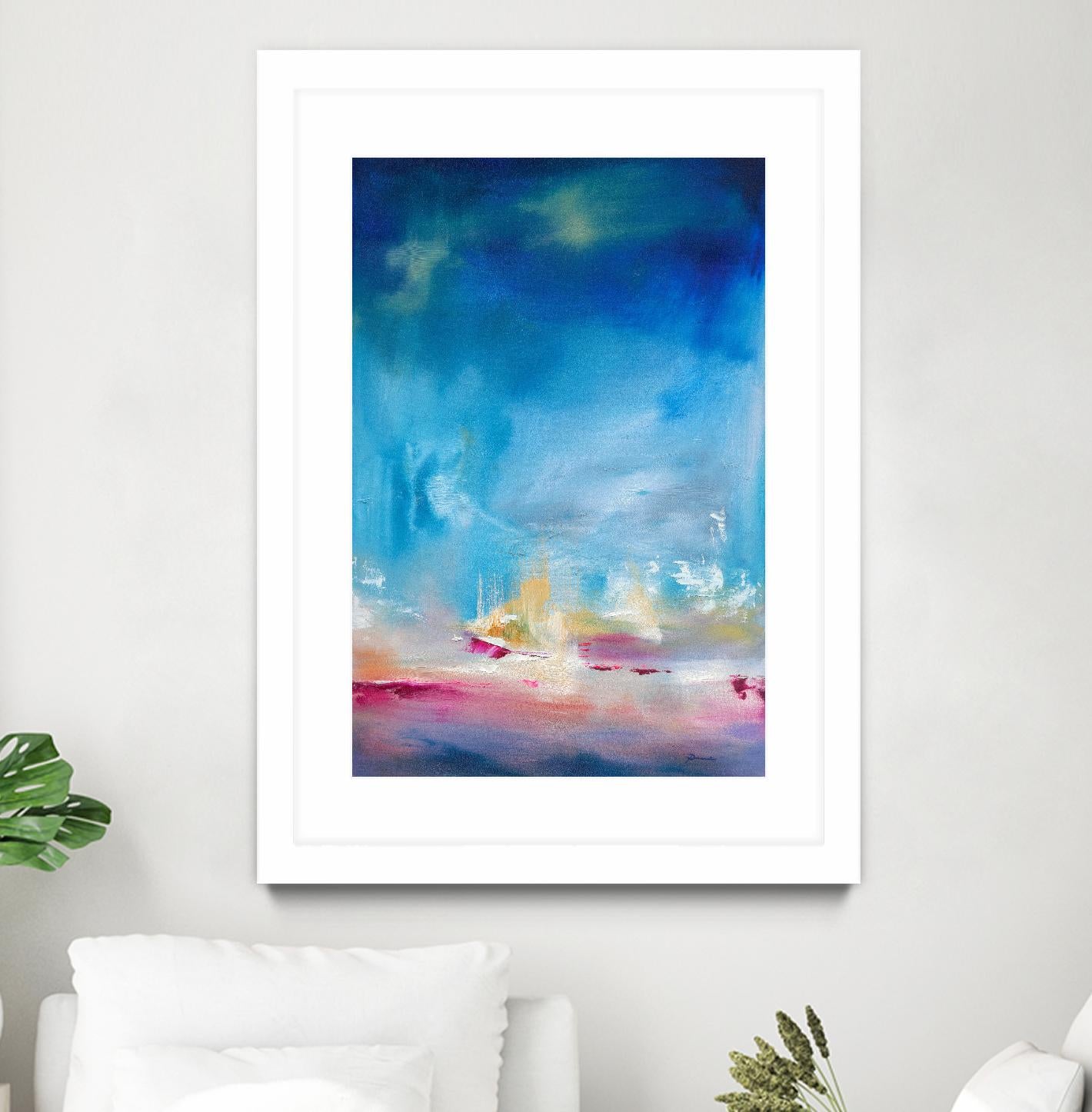 Scene Unseen by Sarah Parsons on GIANT ART - multicolor abstracts; contemporary