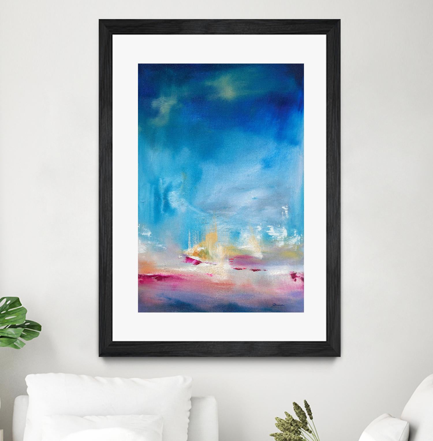 Scene Unseen by Sarah Parsons on GIANT ART - multicolor abstracts; contemporary