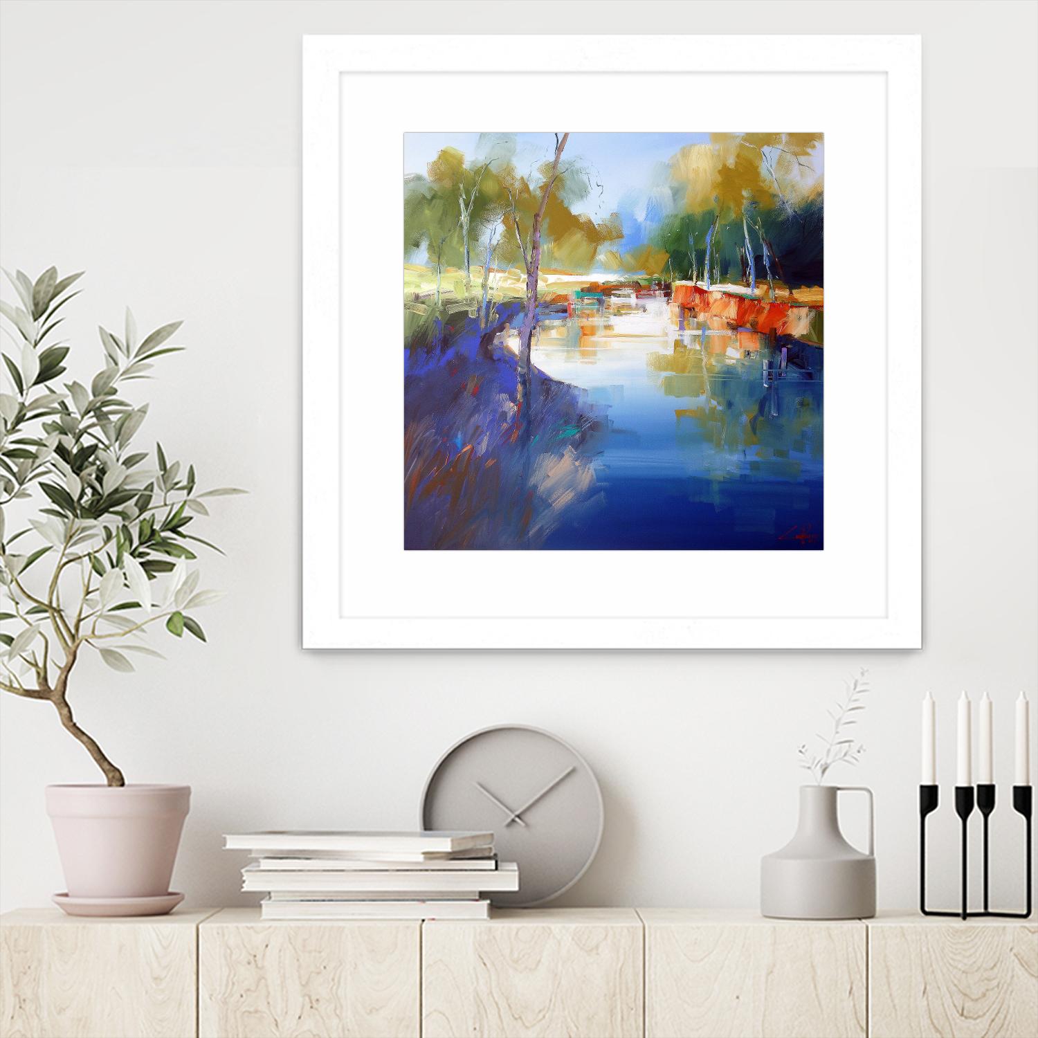 Morning at Cobram by Craig Trewin Penny on GIANT ART - multicolor landscapes