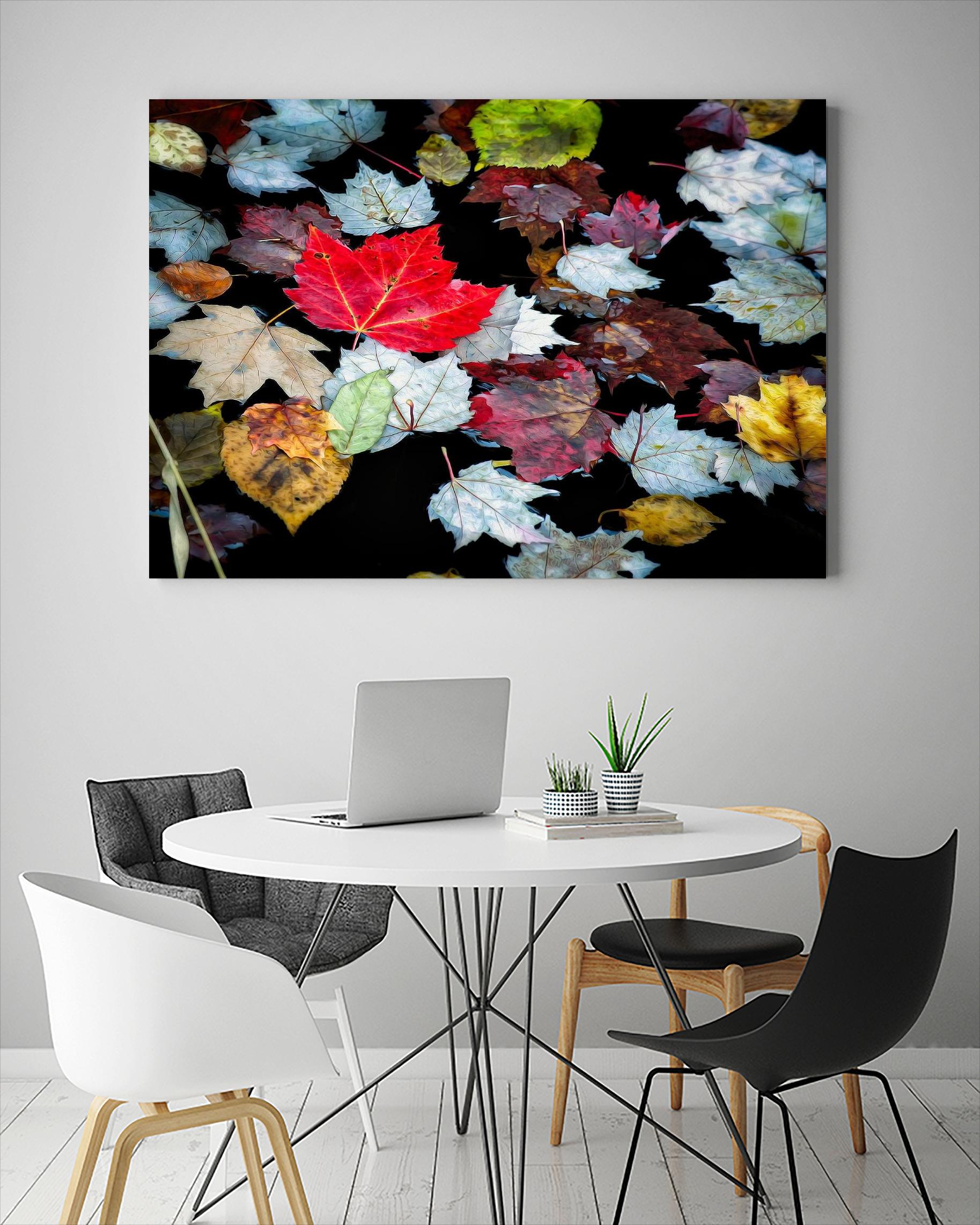 Autumn Leaves by David W. Pollard on GIANT ART - multicolor photography; contemporary