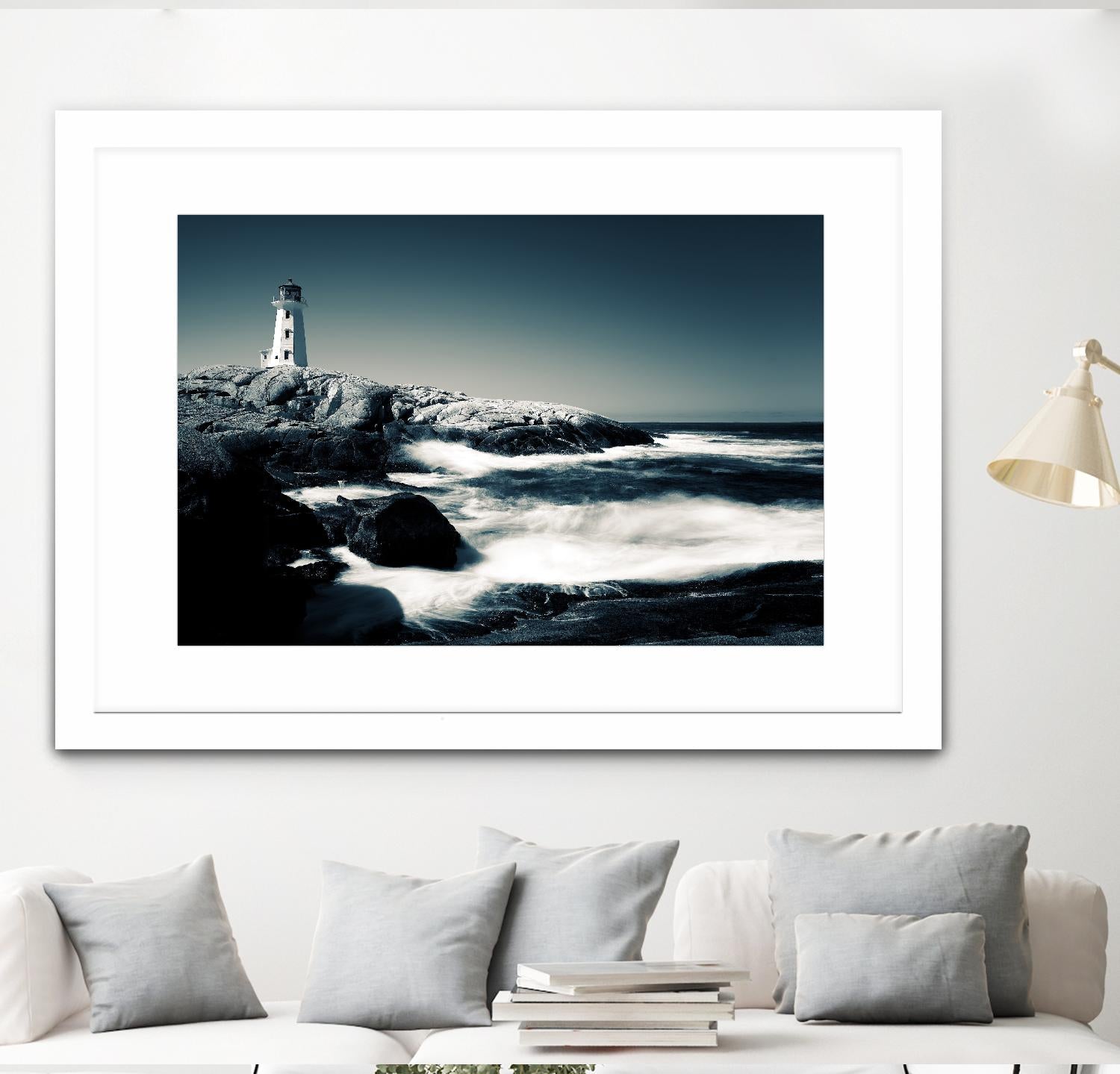 Lighthouse, Peggy’s Cove by David W. Pollard on GIANT ART - multicolor photography; coastal; landscapes