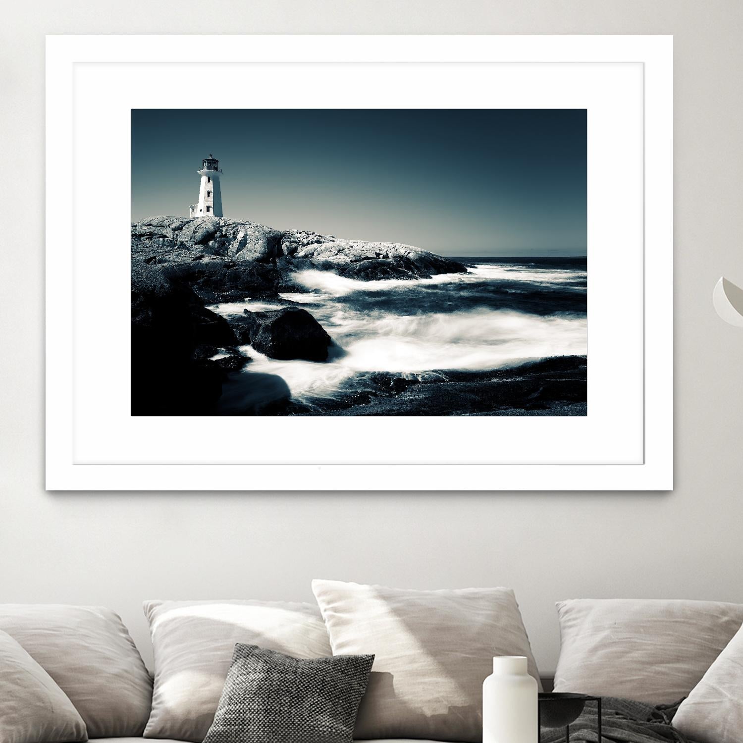 Lighthouse, Peggy’s Cove by David W. Pollard on GIANT ART - multicolor photography; coastal; landscapes