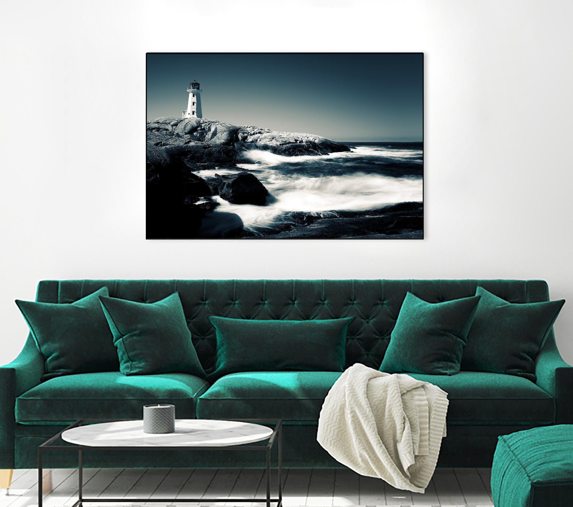 Lighthouse, Peggy’s Cove by David W. Pollard on GIANT ART - multicolor photography; coastal; landscapes