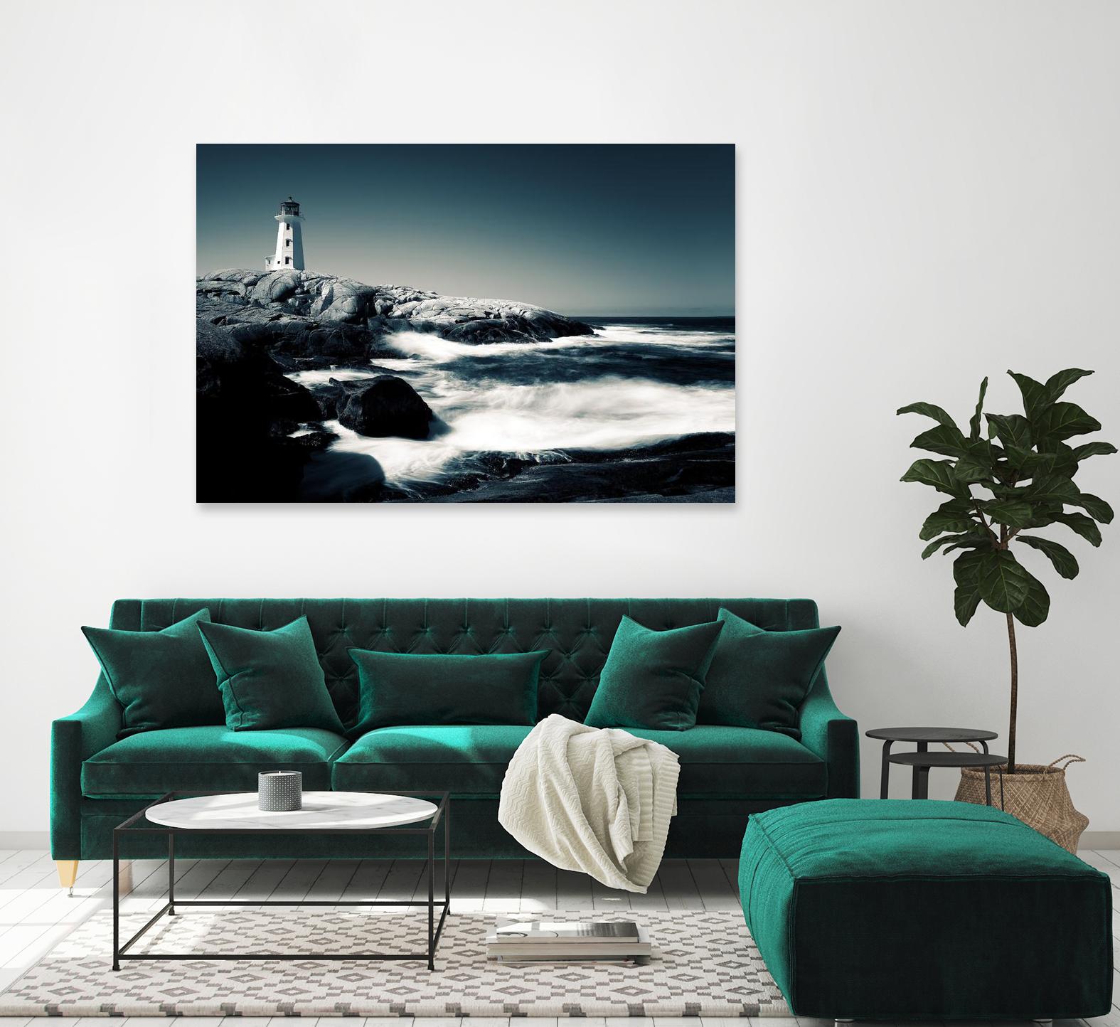 Lighthouse, Peggy’s Cove by David W. Pollard on GIANT ART - multicolor photography; coastal; landscapes
