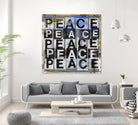 Peace by Sven Pfrommer on GIANT ART - multi inspirational, novelty, urban/pop surrealism, design/type