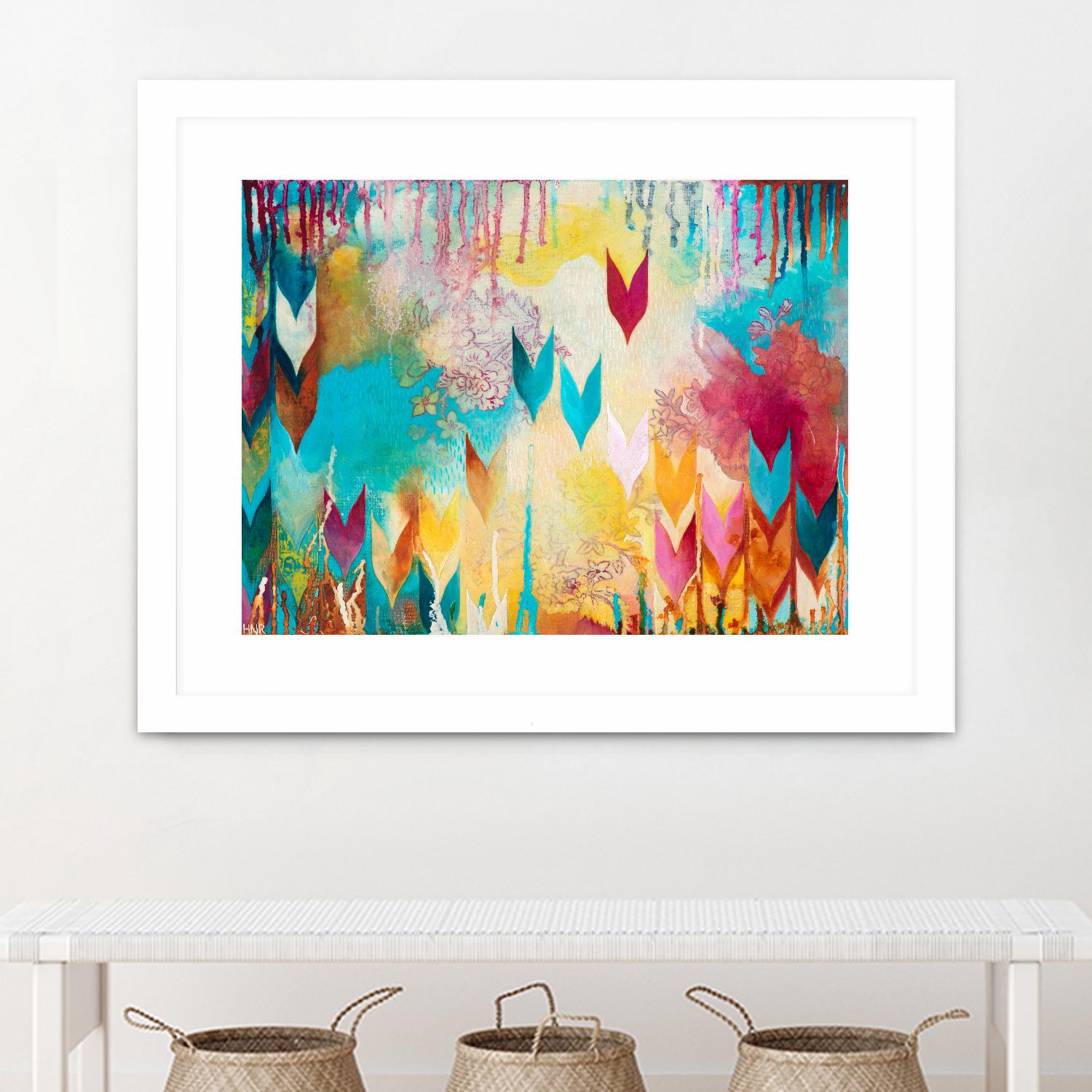 Life is Good by Heather Noel Robinson on GIANT ART - multicolor abstracts; contemporary