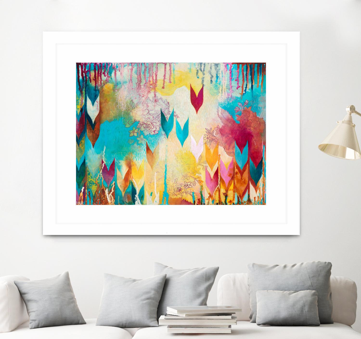 Life is Good by Heather Noel Robinson on GIANT ART - multicolor abstracts; contemporary