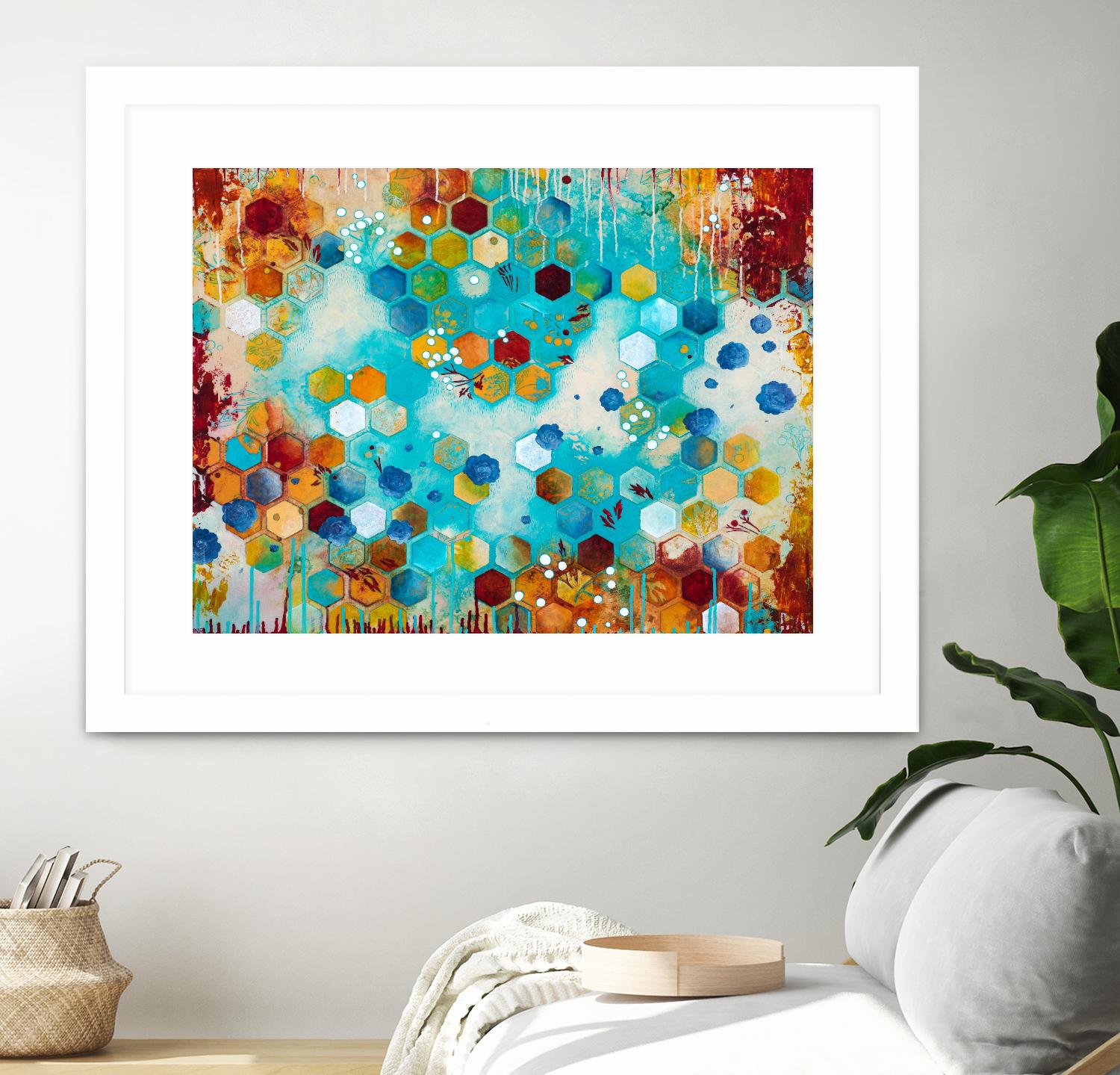 Scattered by Heather Noel Robinson on GIANT ART - multicolor abstracts; contemporary