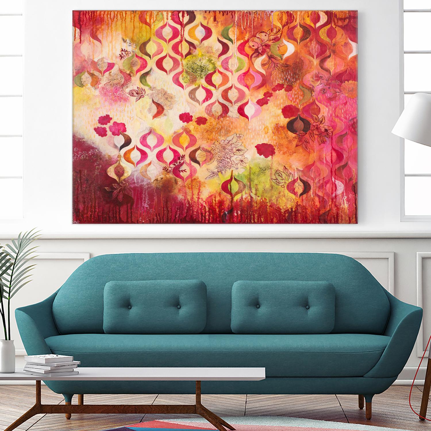 This Kind of Romance by Heather Noel Robinson on GIANT ART - multicolor abstracts; contemporary