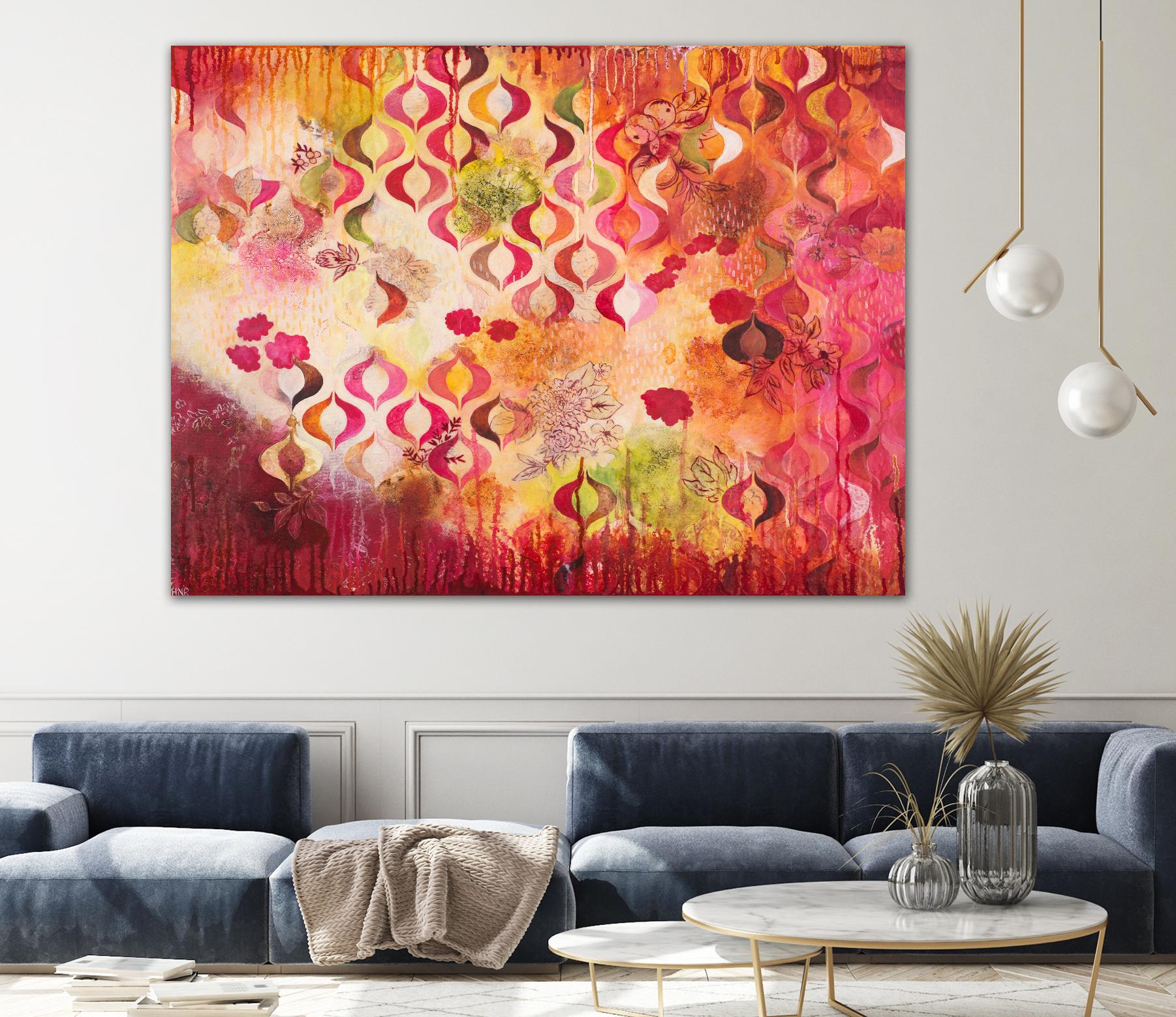 This Kind of Romance by Heather Noel Robinson on GIANT ART - multicolor abstracts; contemporary