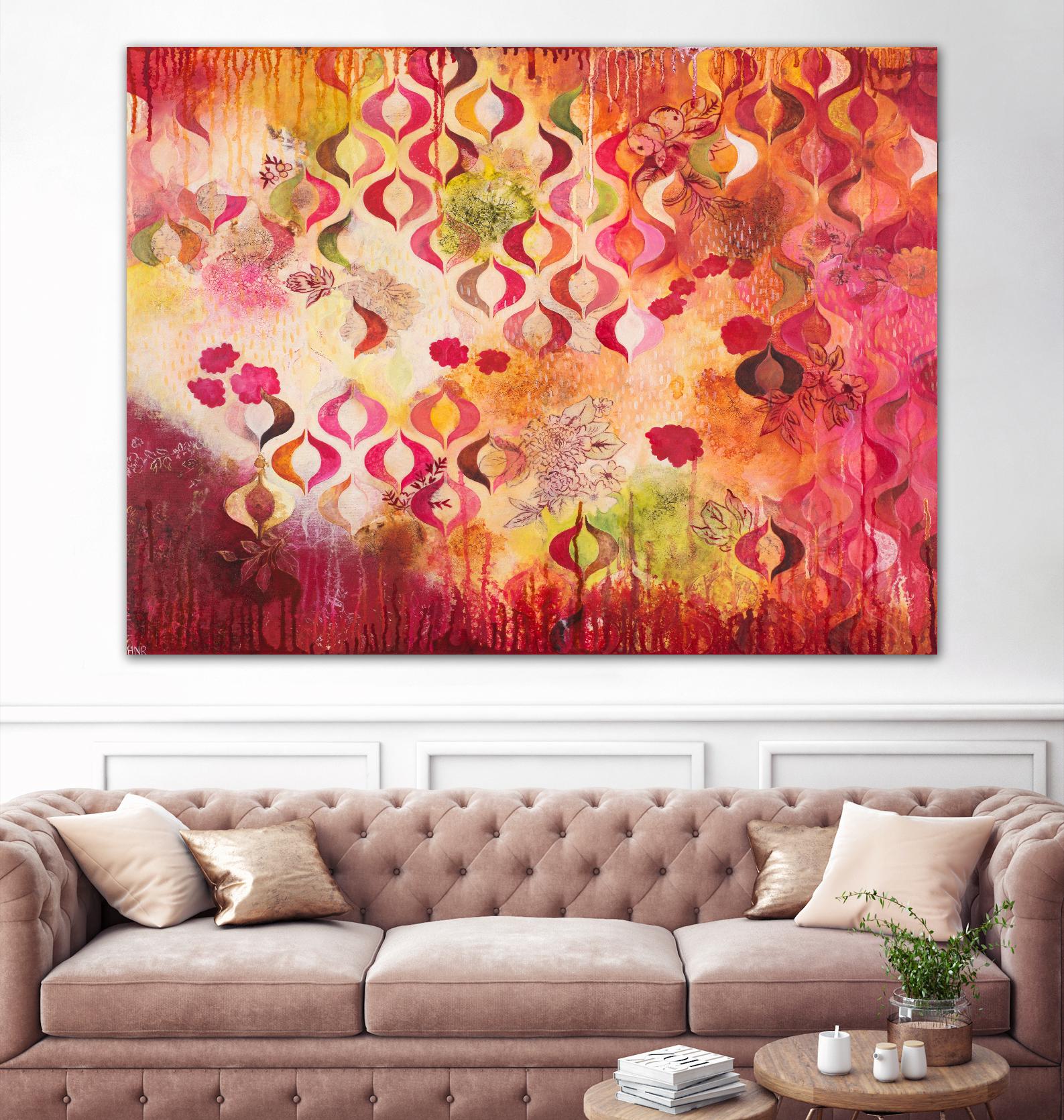 This Kind of Romance by Heather Noel Robinson on GIANT ART - multicolor abstracts; contemporary