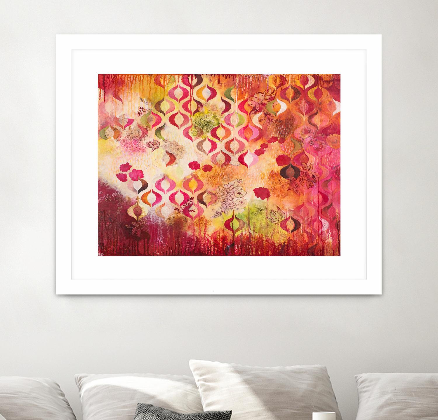 This Kind of Romance by Heather Noel Robinson on GIANT ART - multicolor abstracts; contemporary