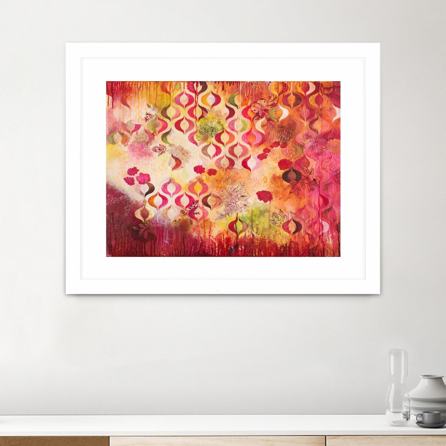 This Kind of Romance by Heather Noel Robinson on GIANT ART - multicolor abstracts; contemporary