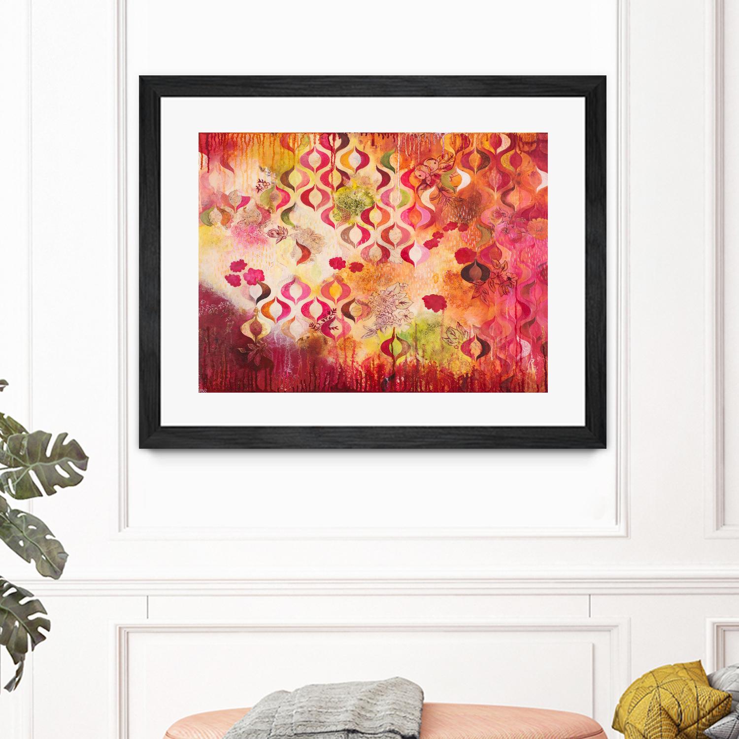 This Kind of Romance by Heather Noel Robinson on GIANT ART - multicolor abstracts; contemporary