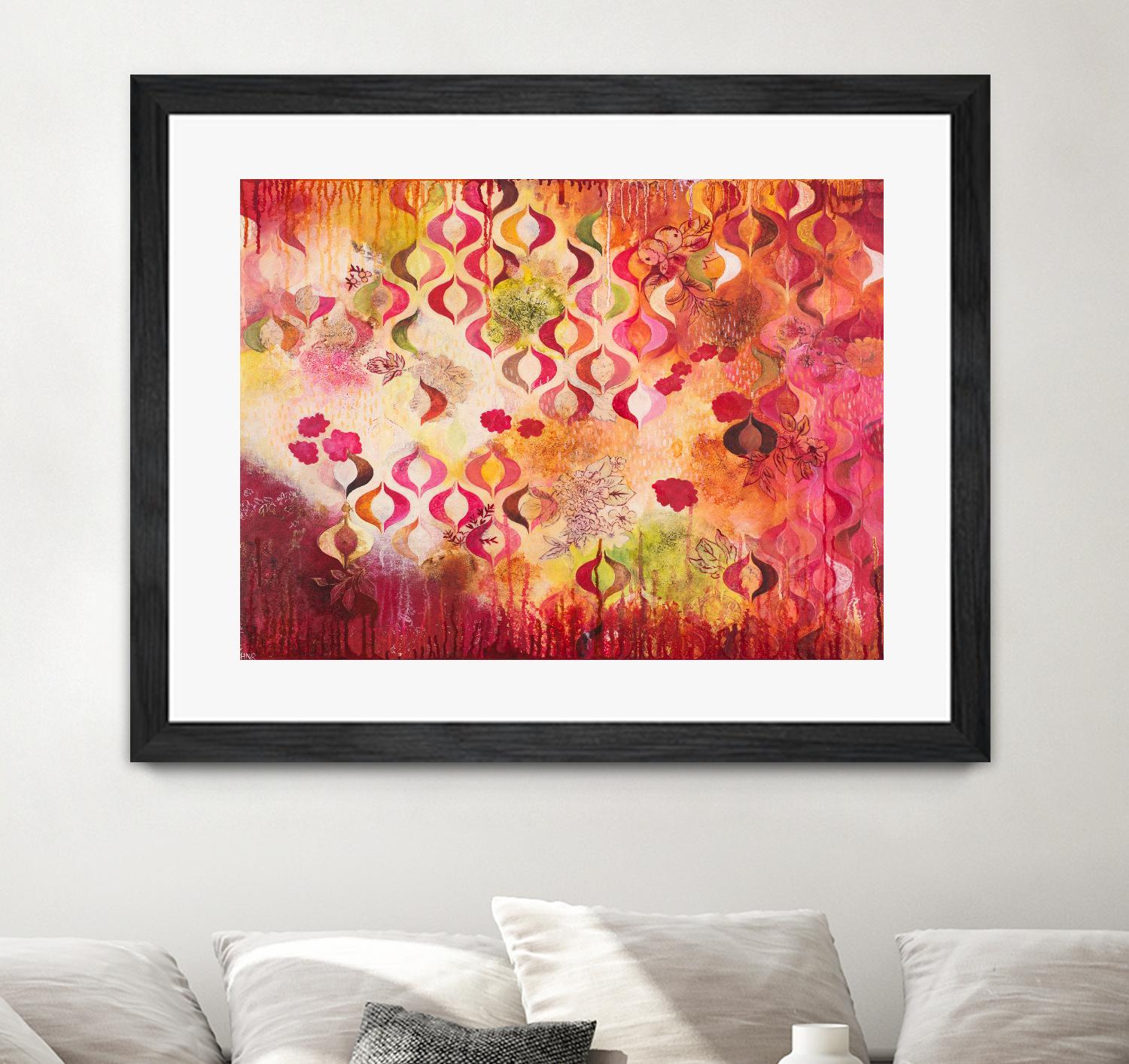 This Kind of Romance by Heather Noel Robinson on GIANT ART - multicolor abstracts; contemporary