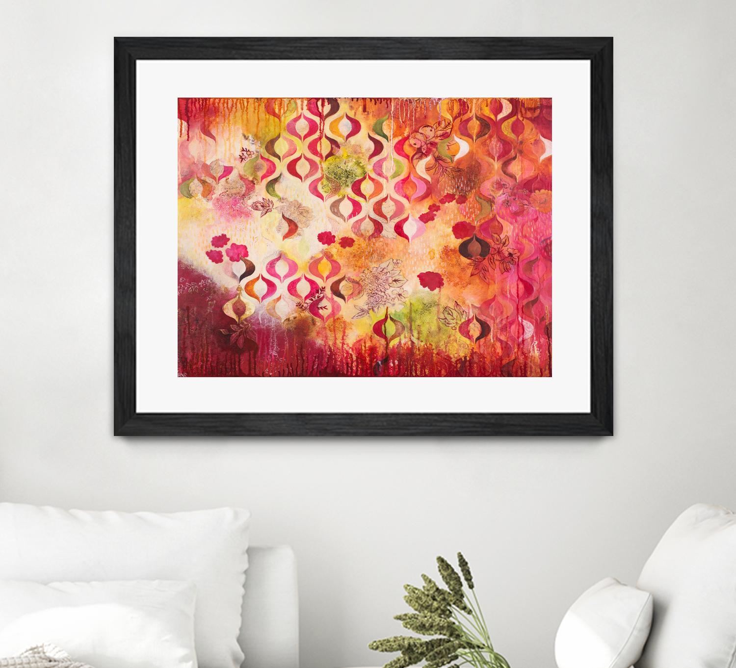This Kind of Romance by Heather Noel Robinson on GIANT ART - multicolor abstracts; contemporary
