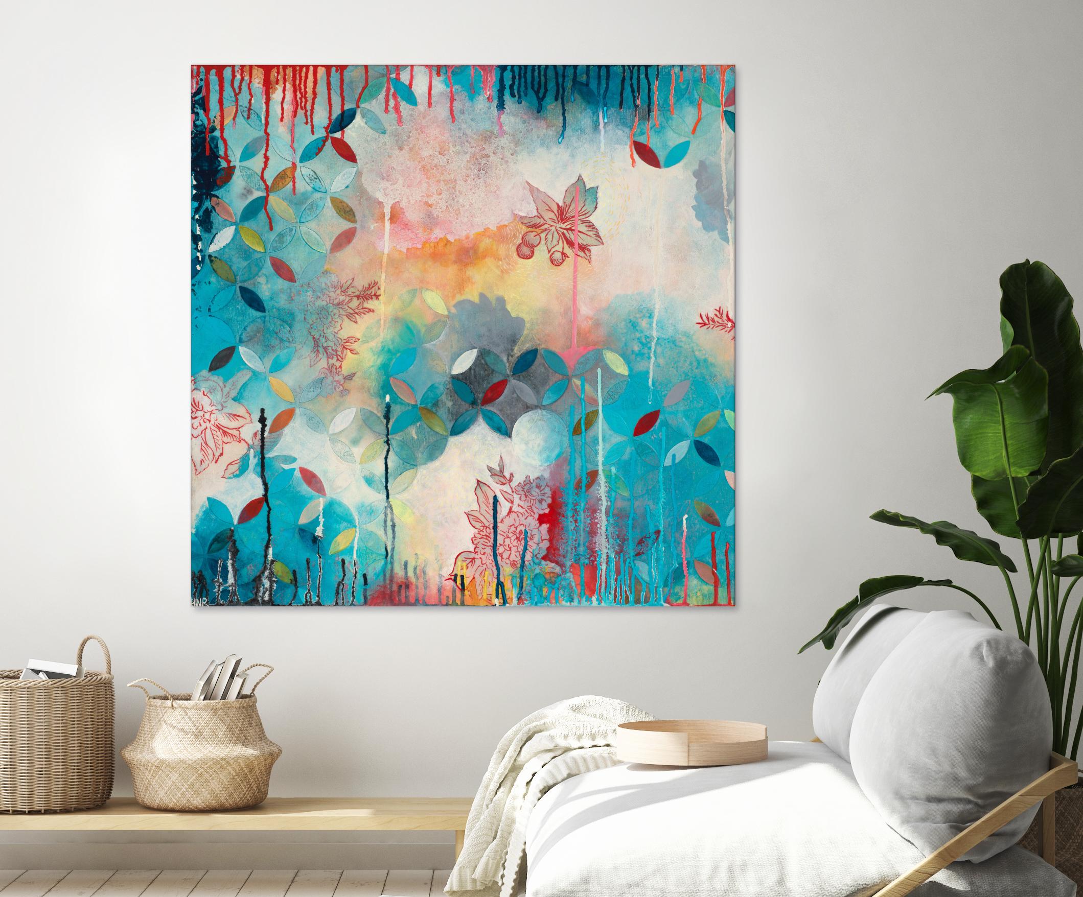 Tranquil Eden 3 by Heather Noel Robinson on GIANT ART - multicolor abstracts; contemporary