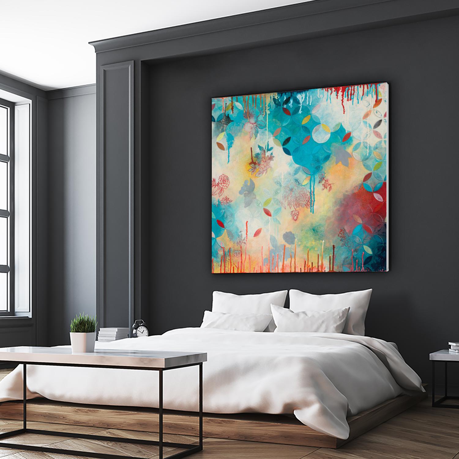 Tranquil Eden 4 by Heather Noel Robinson on GIANT ART - multicolor abstracts; contemporary