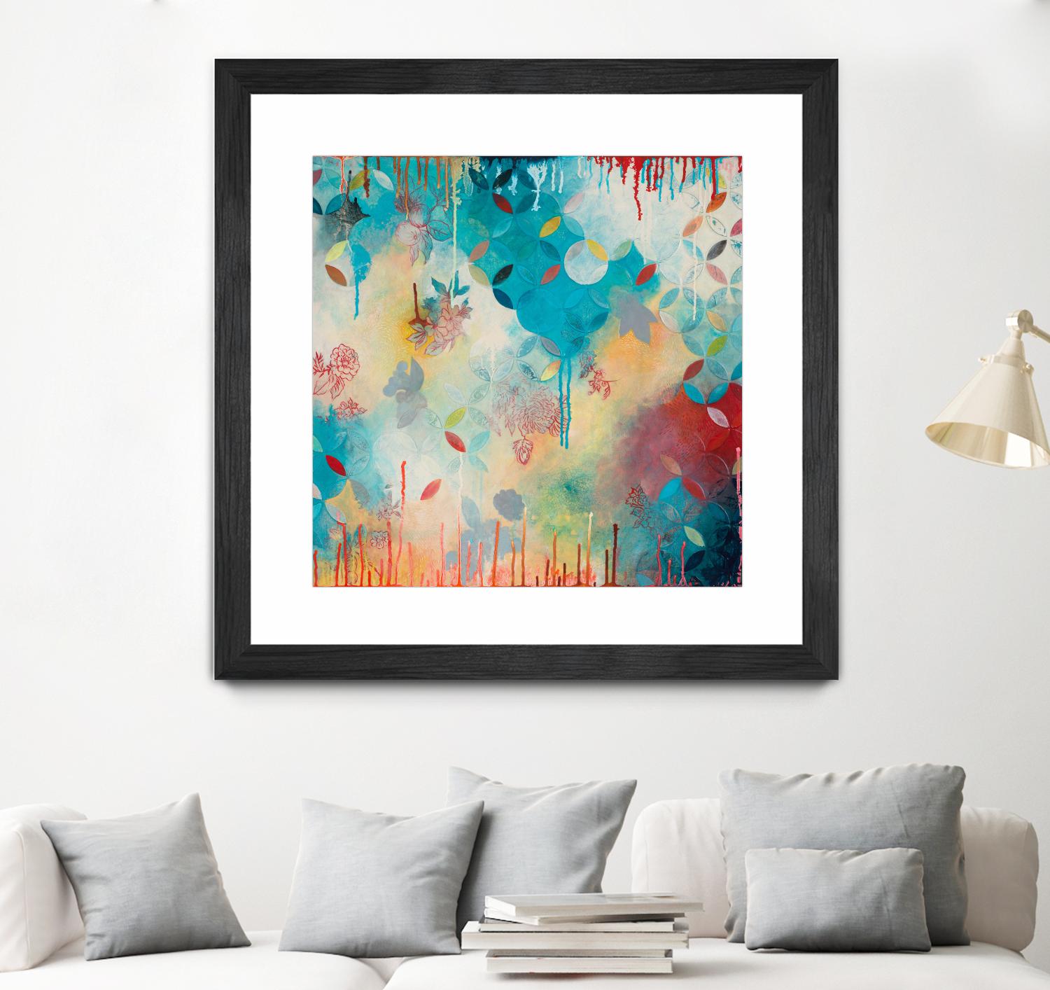 Tranquil Eden 4 by Heather Noel Robinson on GIANT ART - multicolor abstracts; contemporary