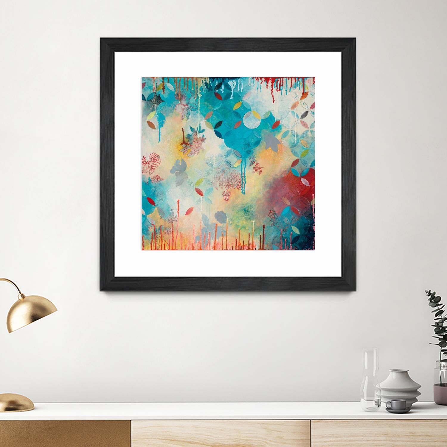 Tranquil Eden 4 by Heather Noel Robinson on GIANT ART - multicolor abstracts; contemporary