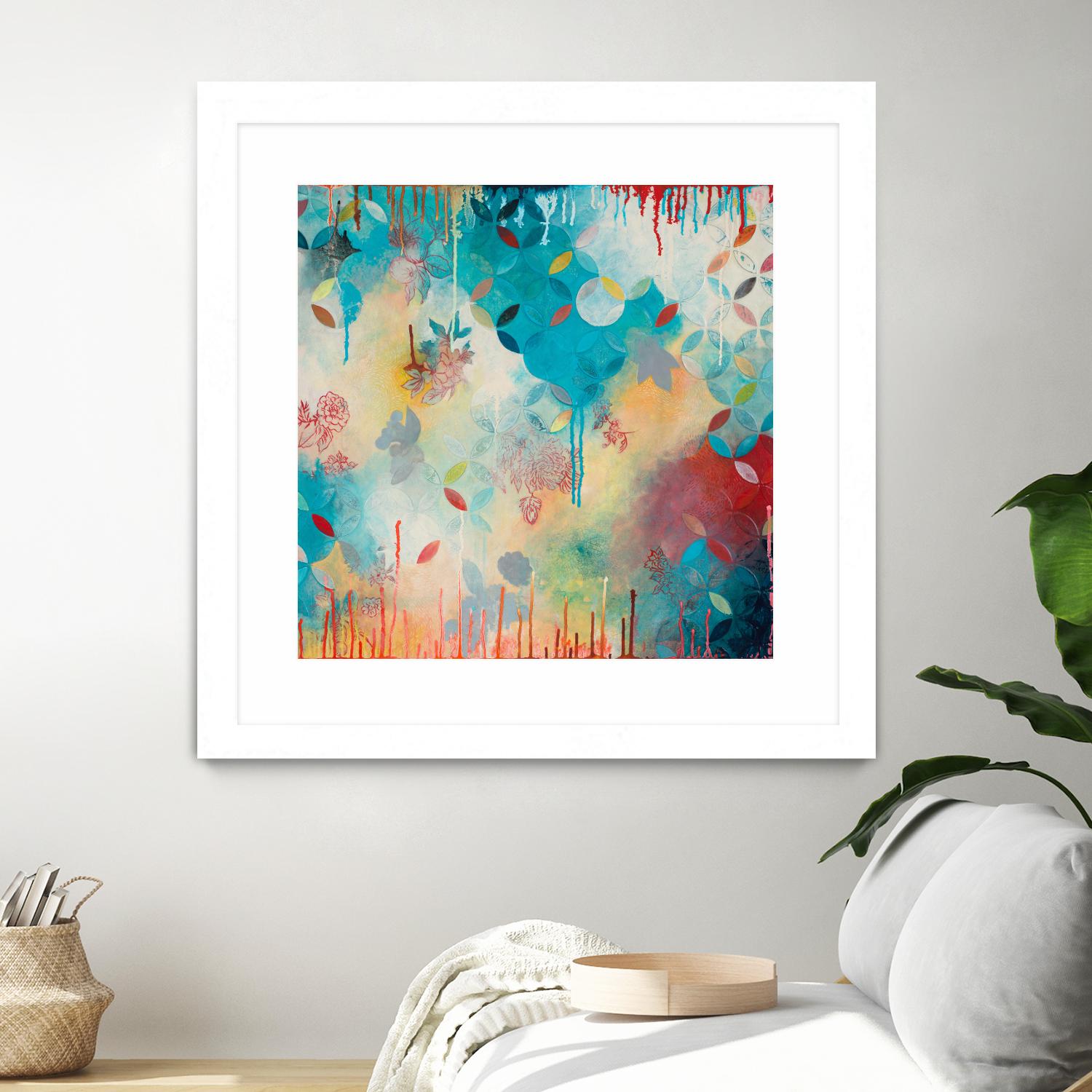Tranquil Eden 4 by Heather Noel Robinson on GIANT ART - multicolor abstracts; contemporary
