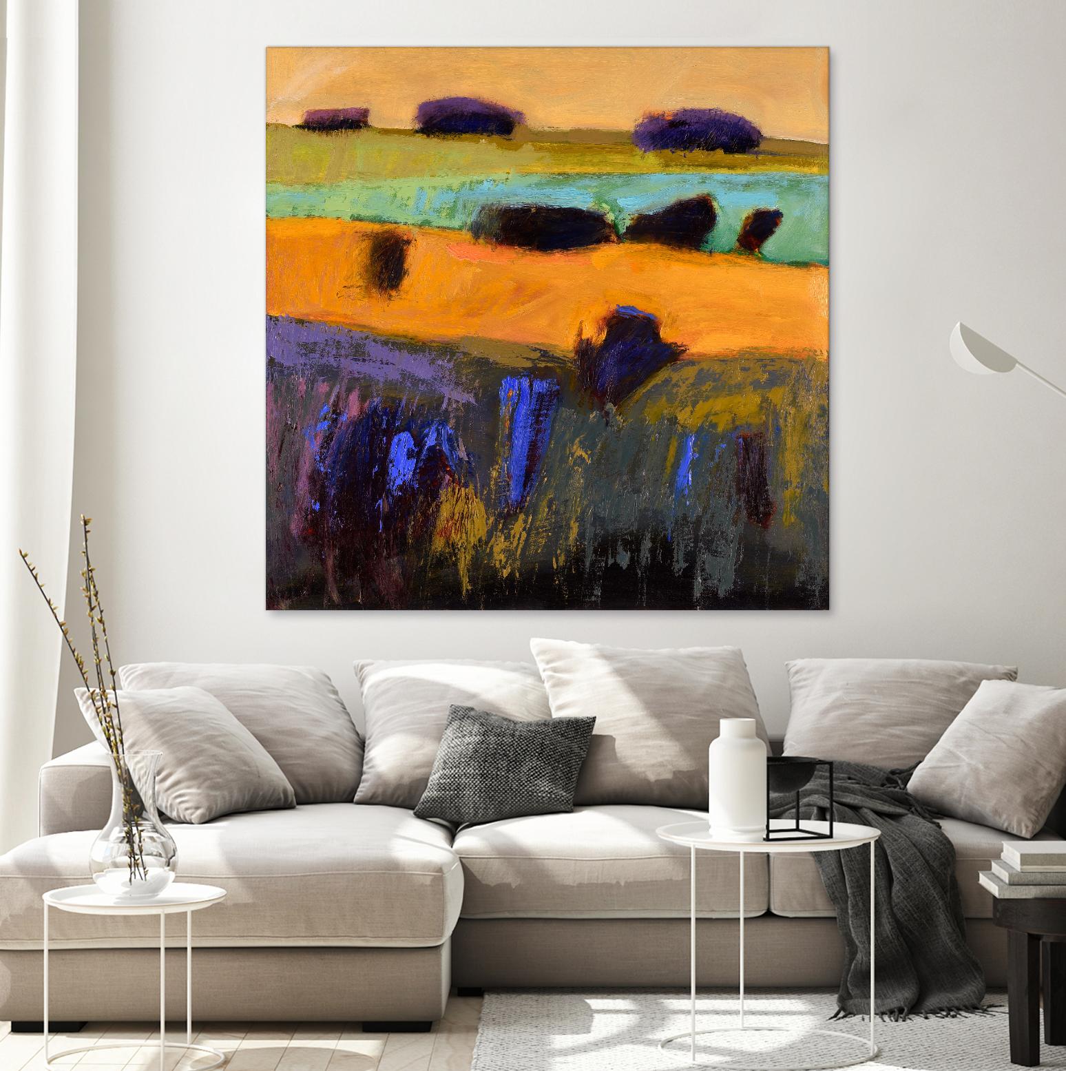 From What I Imagined by Jane Schmidt on GIANT ART - multicolor contemporary; landscapes
