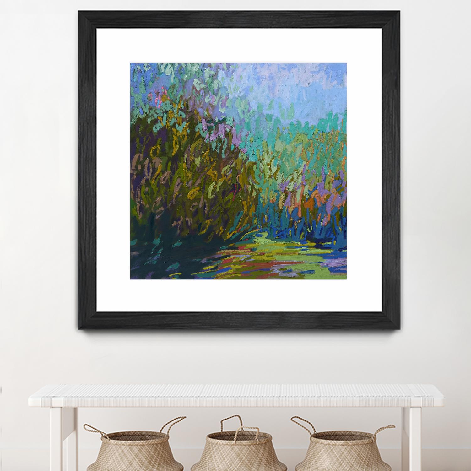 Colorfield #60 by Jane Schmidt on GIANT ART - multicolor landscapes; contemporary