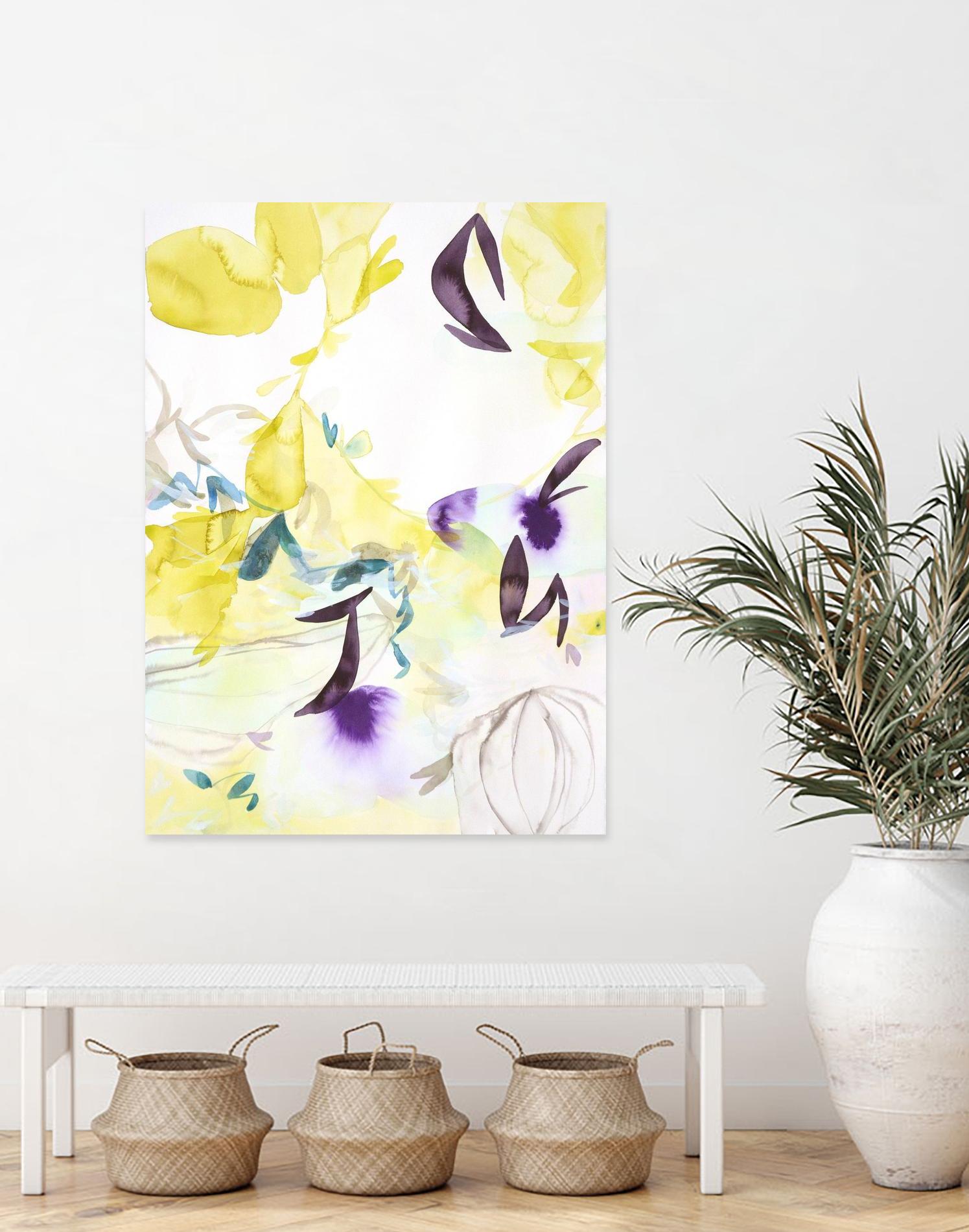 Springs Requital 1 by Elisa Sheehan on GIANT ART - multicolor abstracts; contemporary