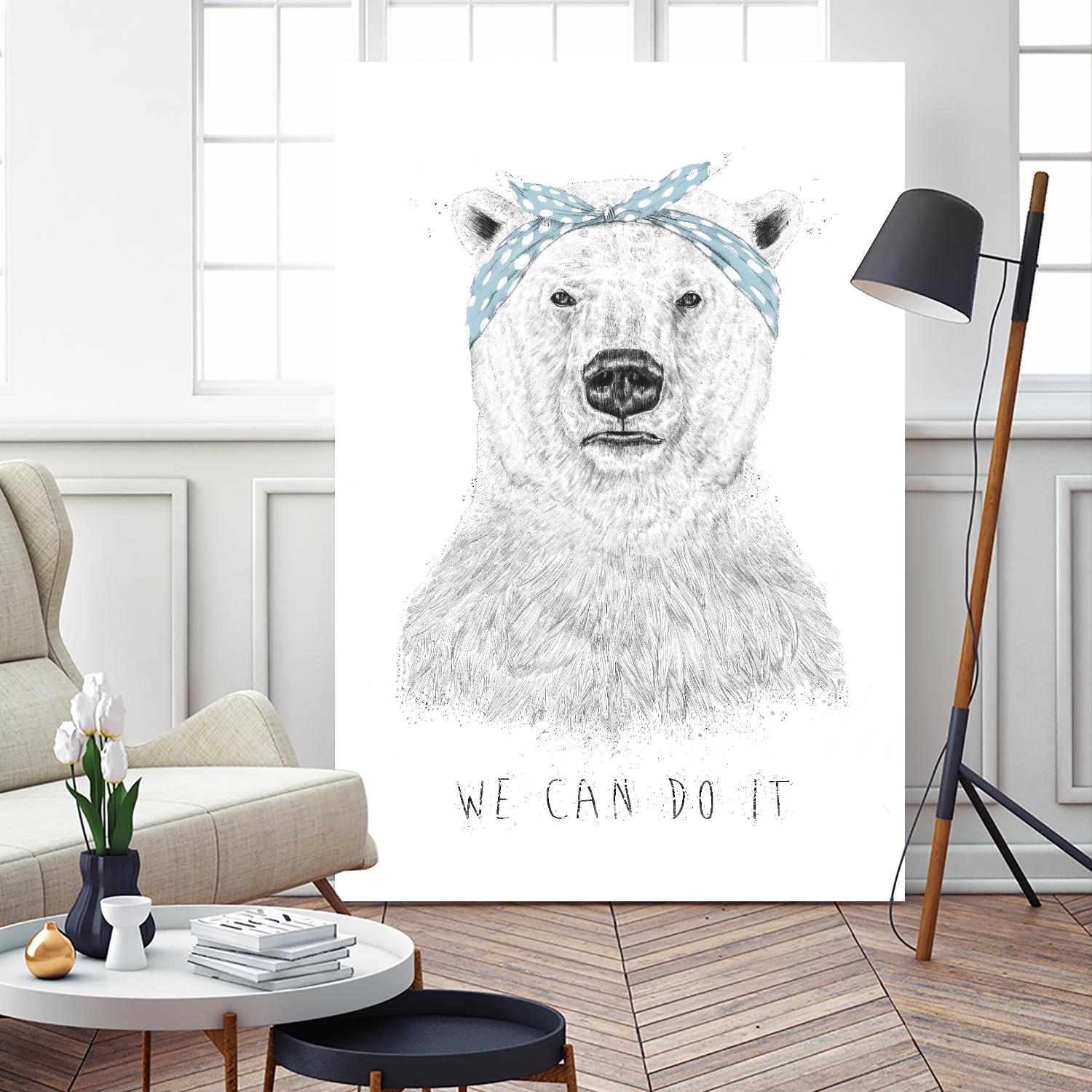 We Can Do It by Balazs Solti on GIANT ART - multicolor urban/pop surrealism