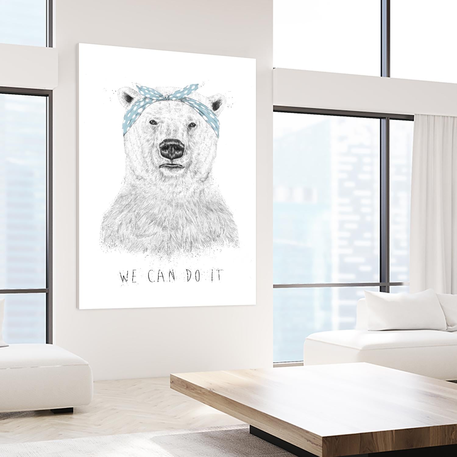 We Can Do It by Balazs Solti on GIANT ART - multicolor urban/pop surrealism