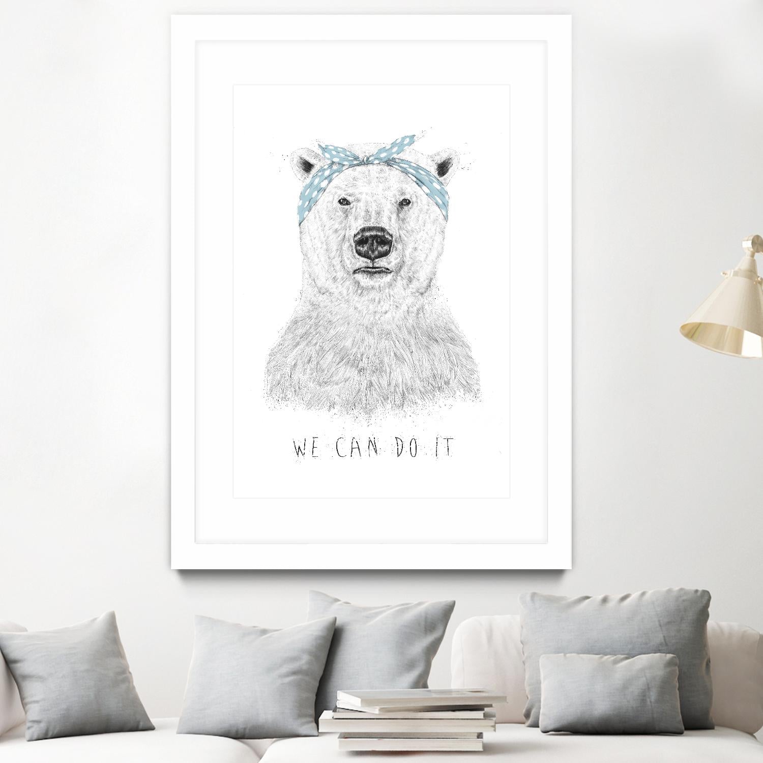 We Can Do It by Balazs Solti on GIANT ART - multicolor urban/pop surrealism